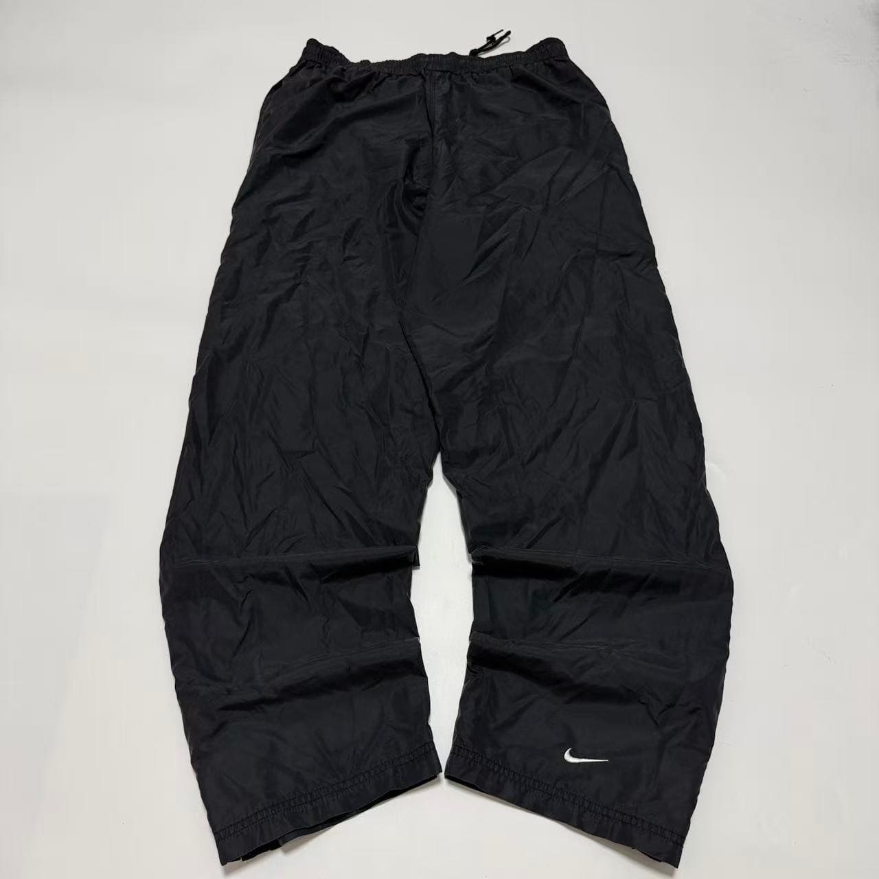 Vintage Nike Black Nylon Track Pants — photo 2 of 12