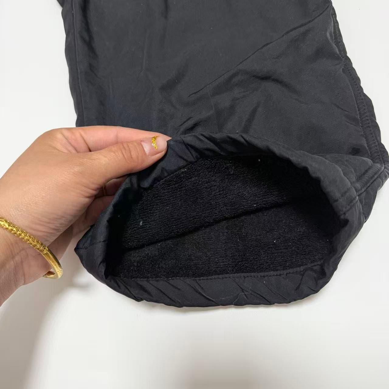 Vintage Nike Black Nylon Track Pants XL — photo 8 of 11