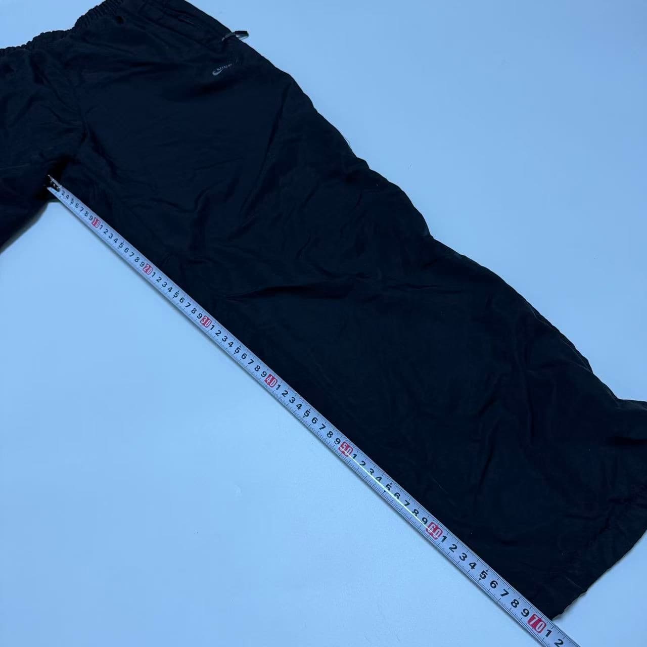 Vintage Nike Black Nylon Track Pants XL — photo 9 of 11