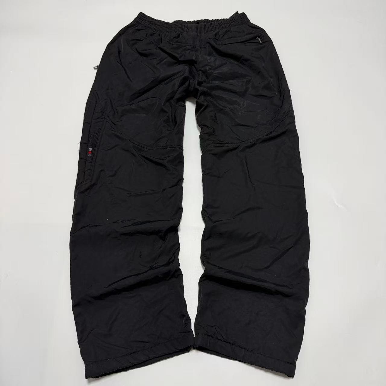 Vintage Nike Black Nylon Track Pants XL — photo 2 of 11