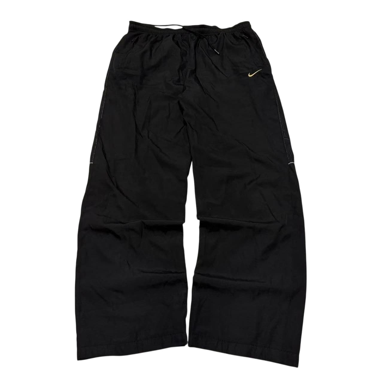 Vintage Nike Black Nylon Track Pants XL — photo 1 of 11