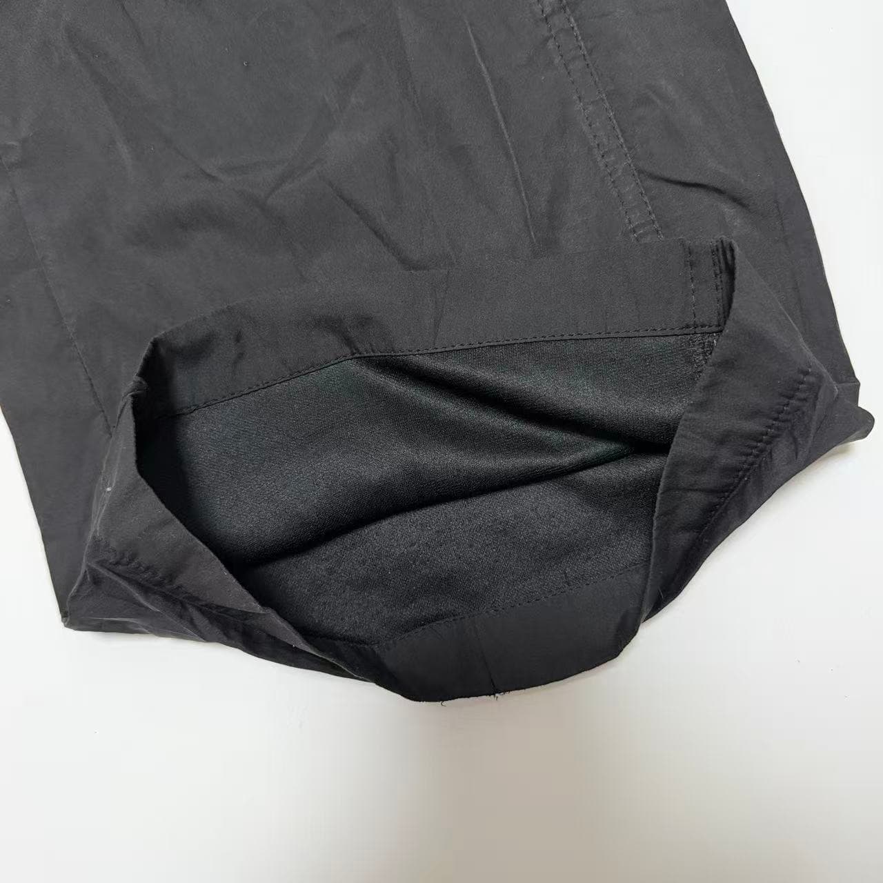 Vintage Nike Black Nylon Track Pants XXL — photo 8 of 10