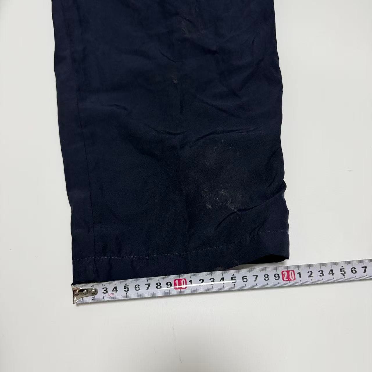Vintage Nike Navy Blue Nylon Track Pants — photo 6 of 9