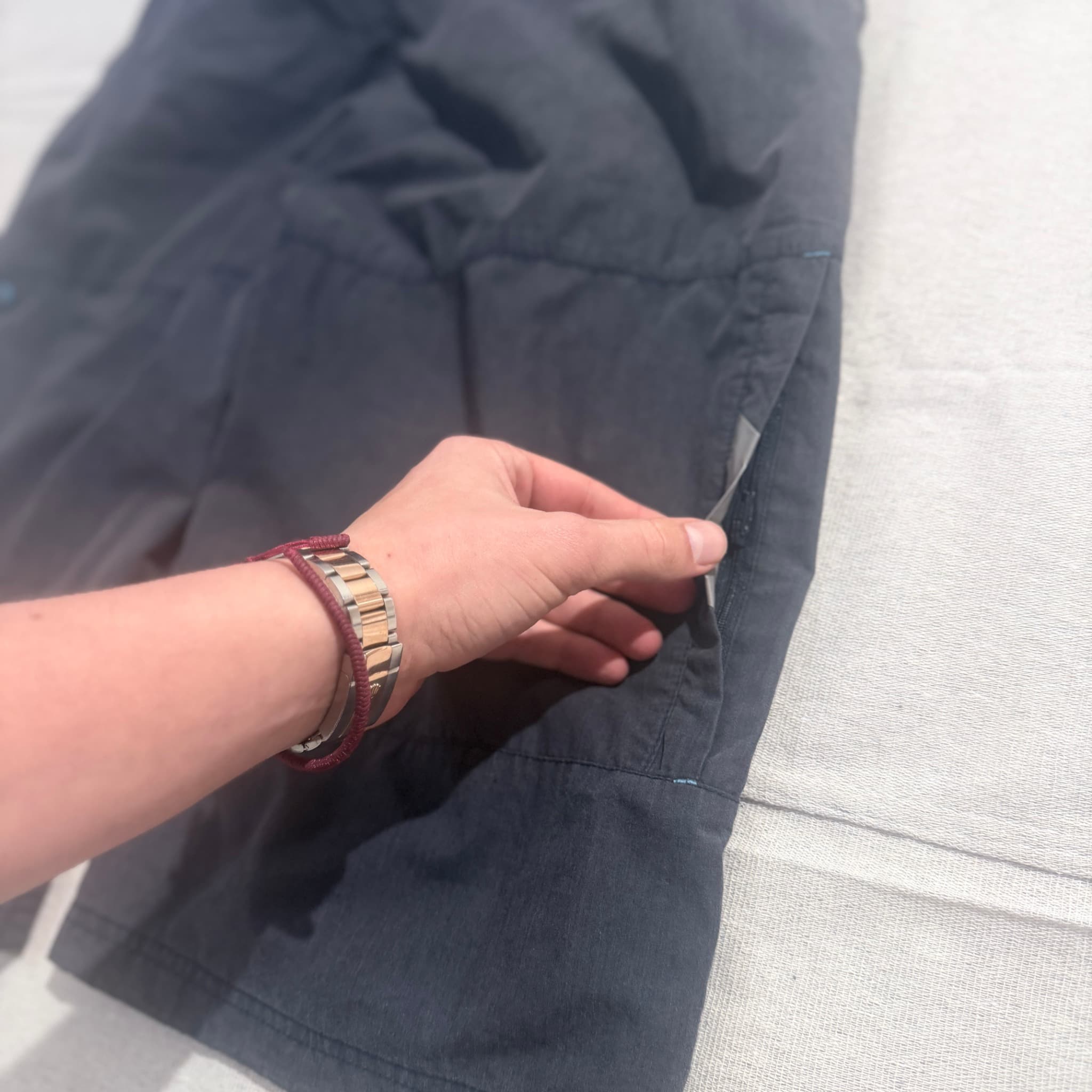Vintage Nike Nylon Cargo Capri Pants — photo 7 of 11