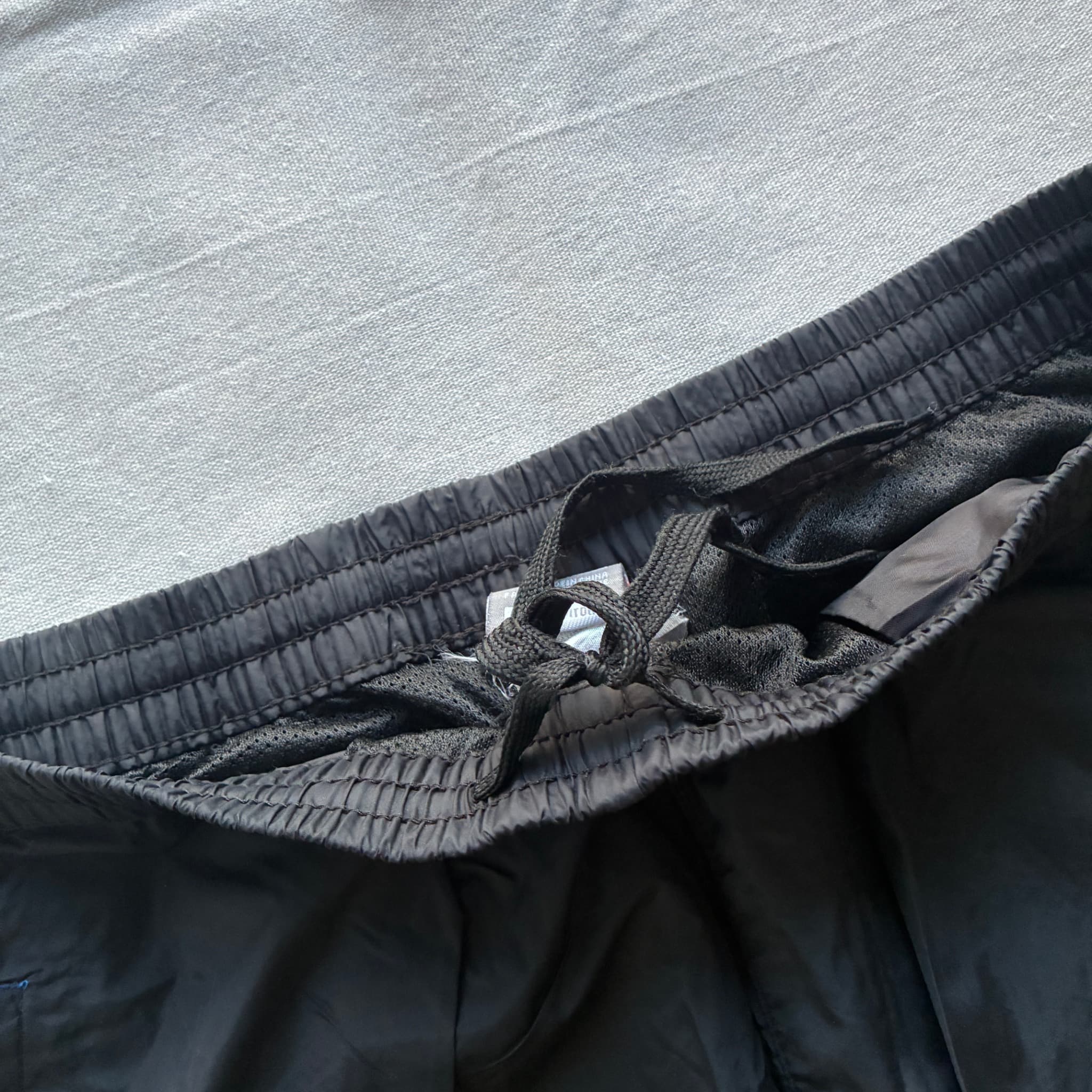 Vintage Nike Sport Nylon Cargo Shorts Black — photo 4 of 7