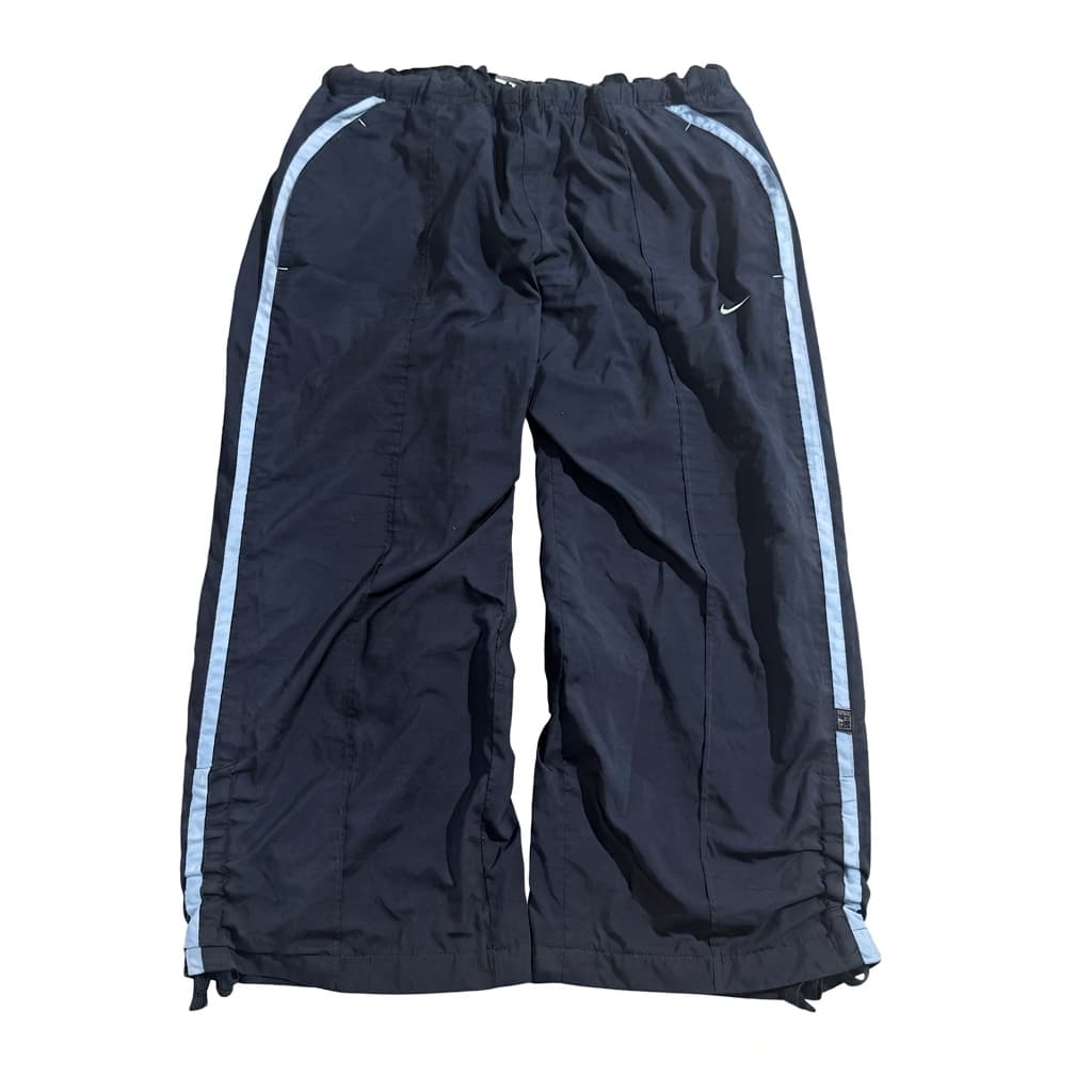 Vintage Nike Tennis Court Logo Track Pants Black L — photo 1 of 6