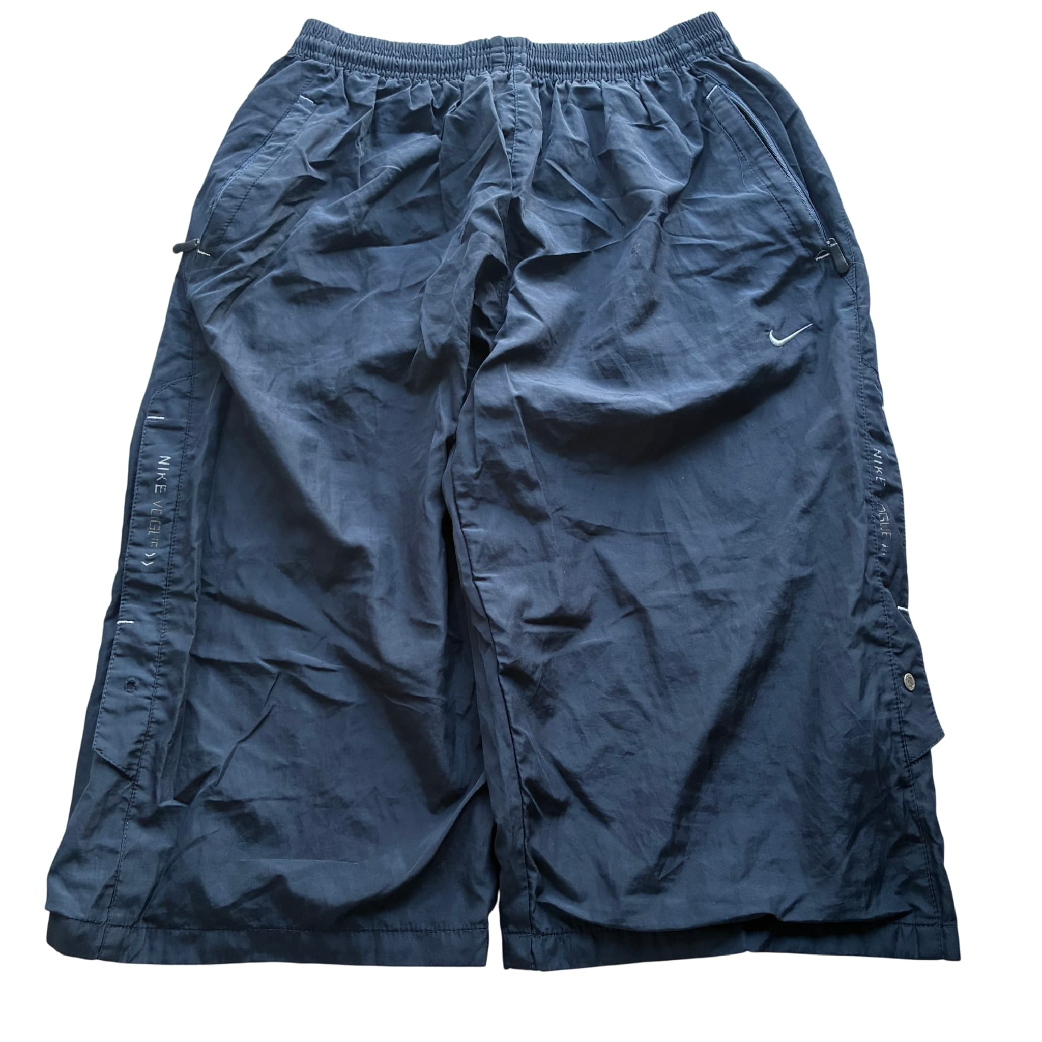Vintage Nike Vg-Lr Nylon Cargo Shorts Black Utility Streetwear — photo 1 of 7