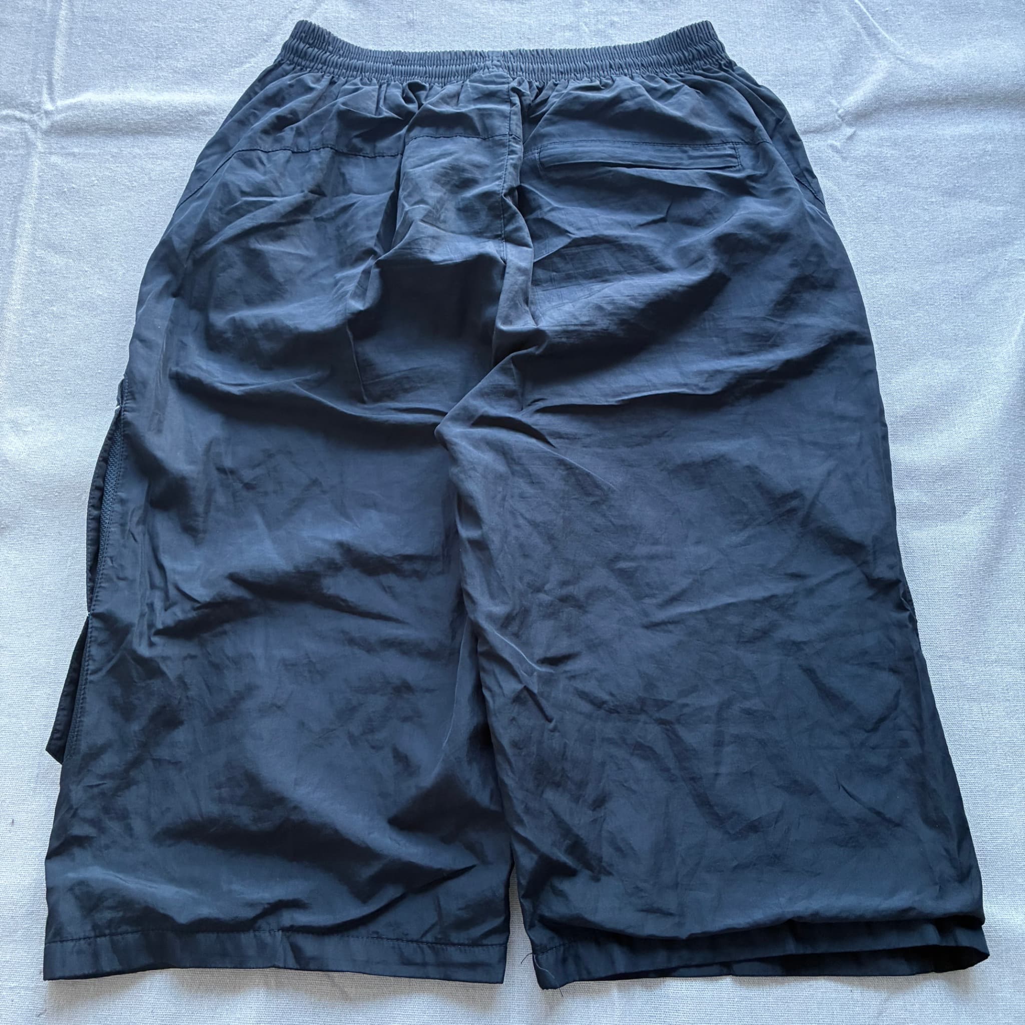 Vintage Nike Vg-Lr Nylon Cargo Shorts Black Utility Streetwear — photo 5 of 7