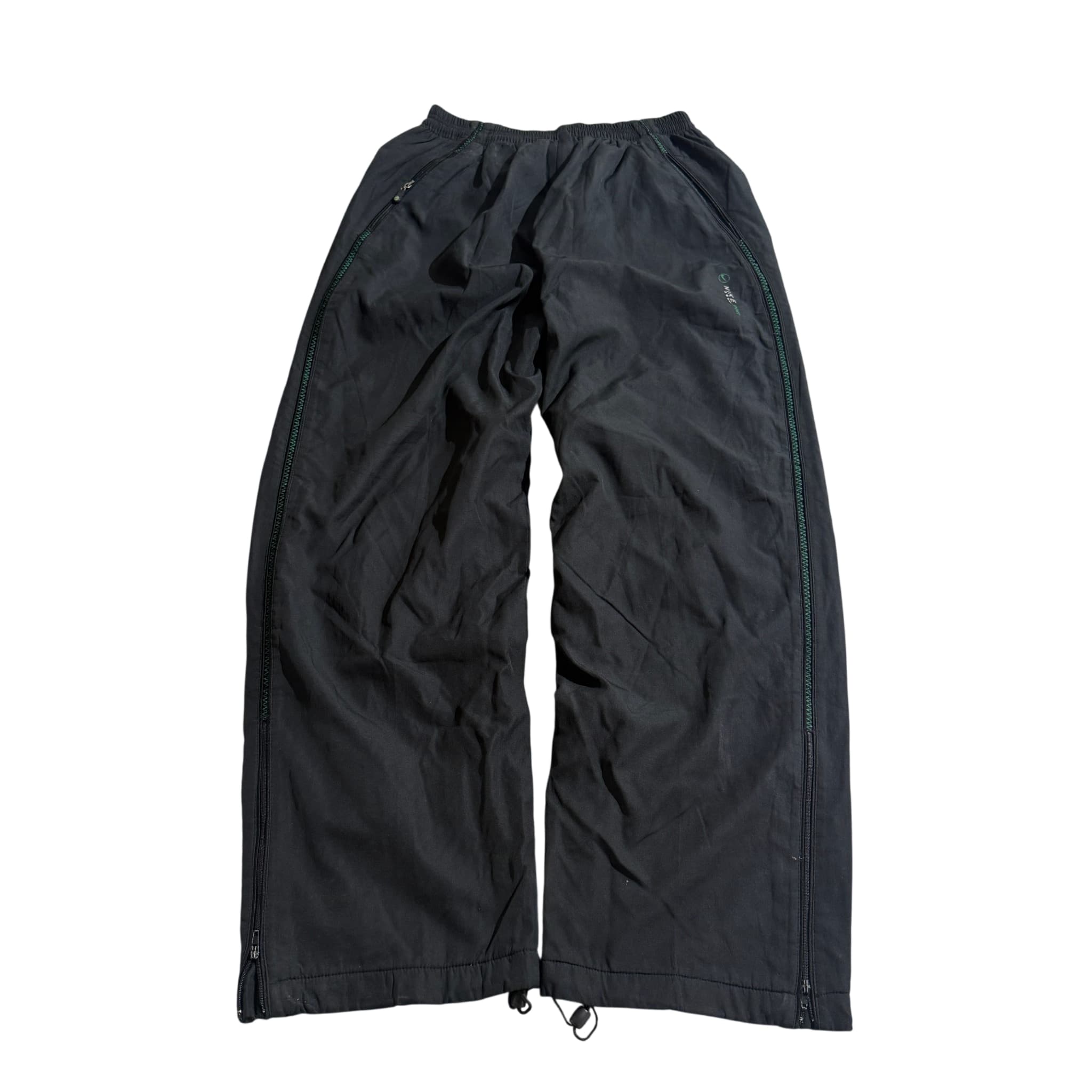 Vintage Sportswear Nylon Track Pants Black XL — photo 1 of 6