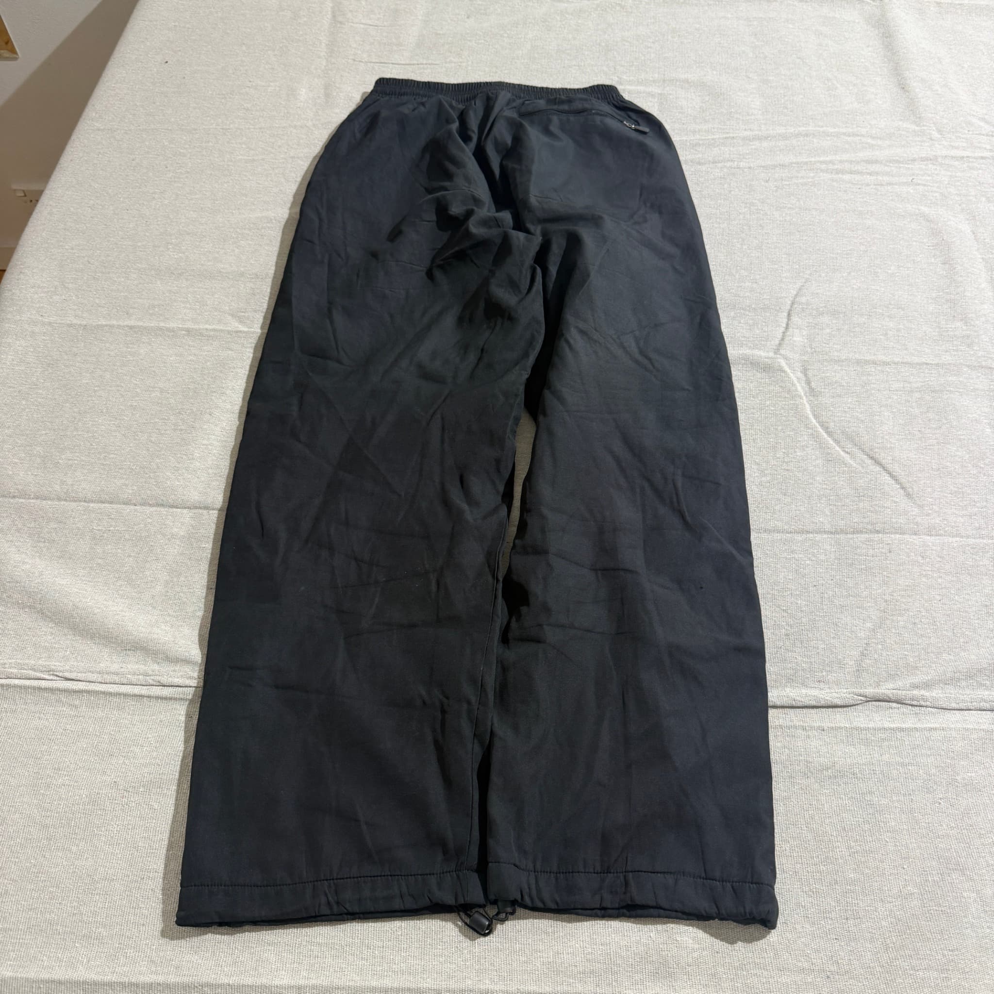 Vintage Sportswear Nylon Track Pants Black XL — photo 5 of 6