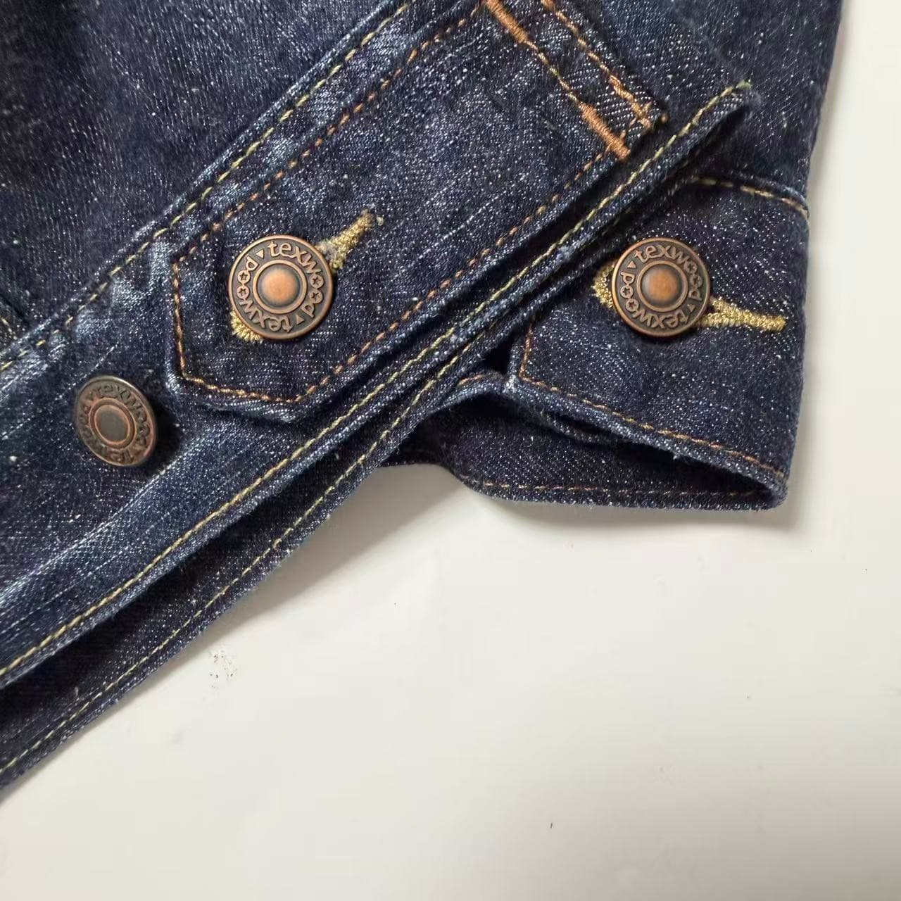Vintage Texwood Denim Trucker Jacket Dark Wash Size L — photo 7 of 7