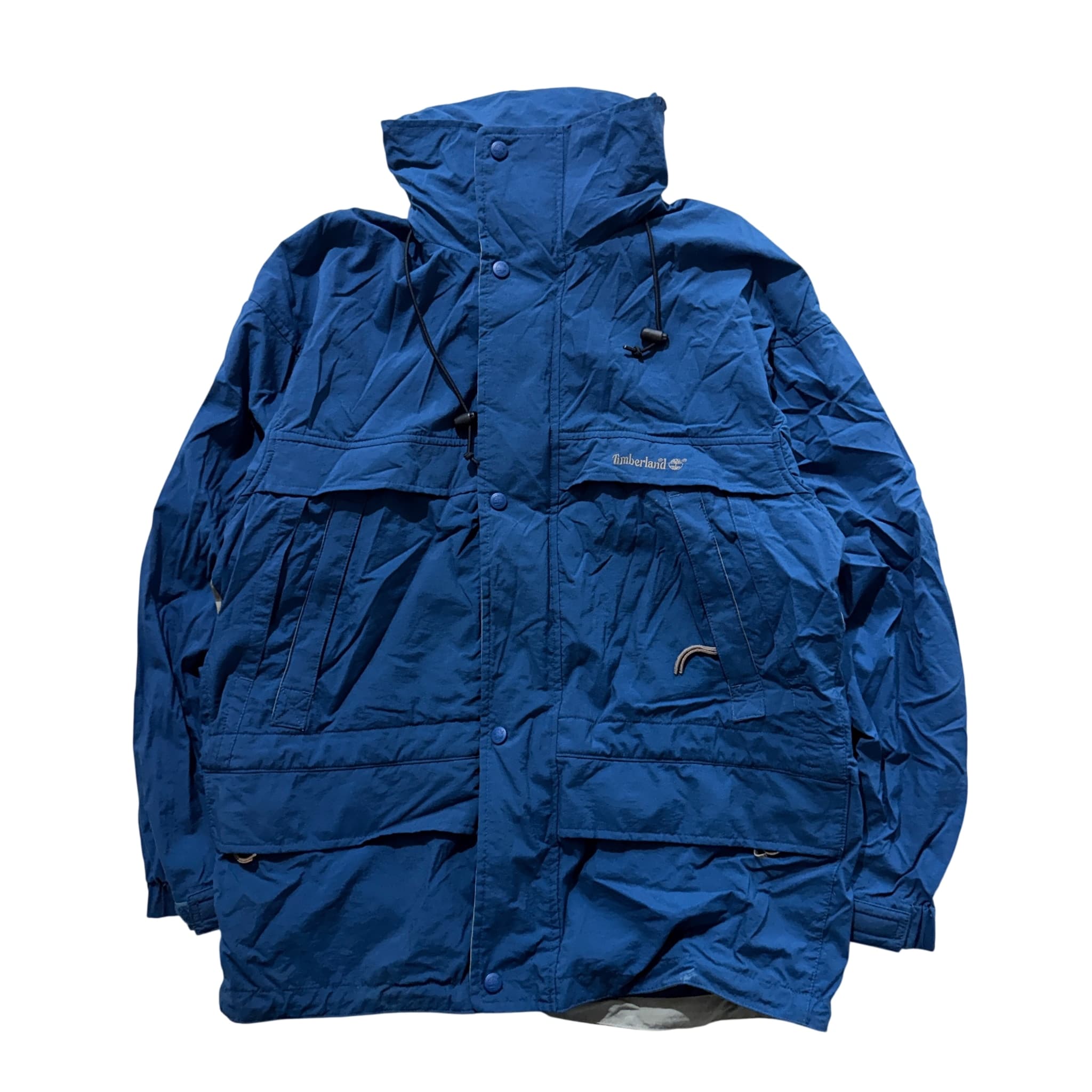 Vintage Timberland Weathergear Blue Nylon Field Jacket Size XS — photo 1 of 11
