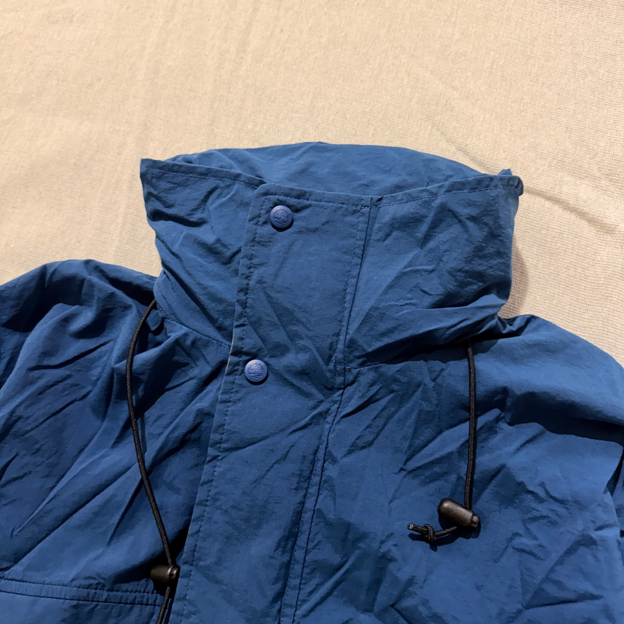 Vintage Timberland Weathergear Blue Nylon Field Jacket Size XS — photo 3 of 11