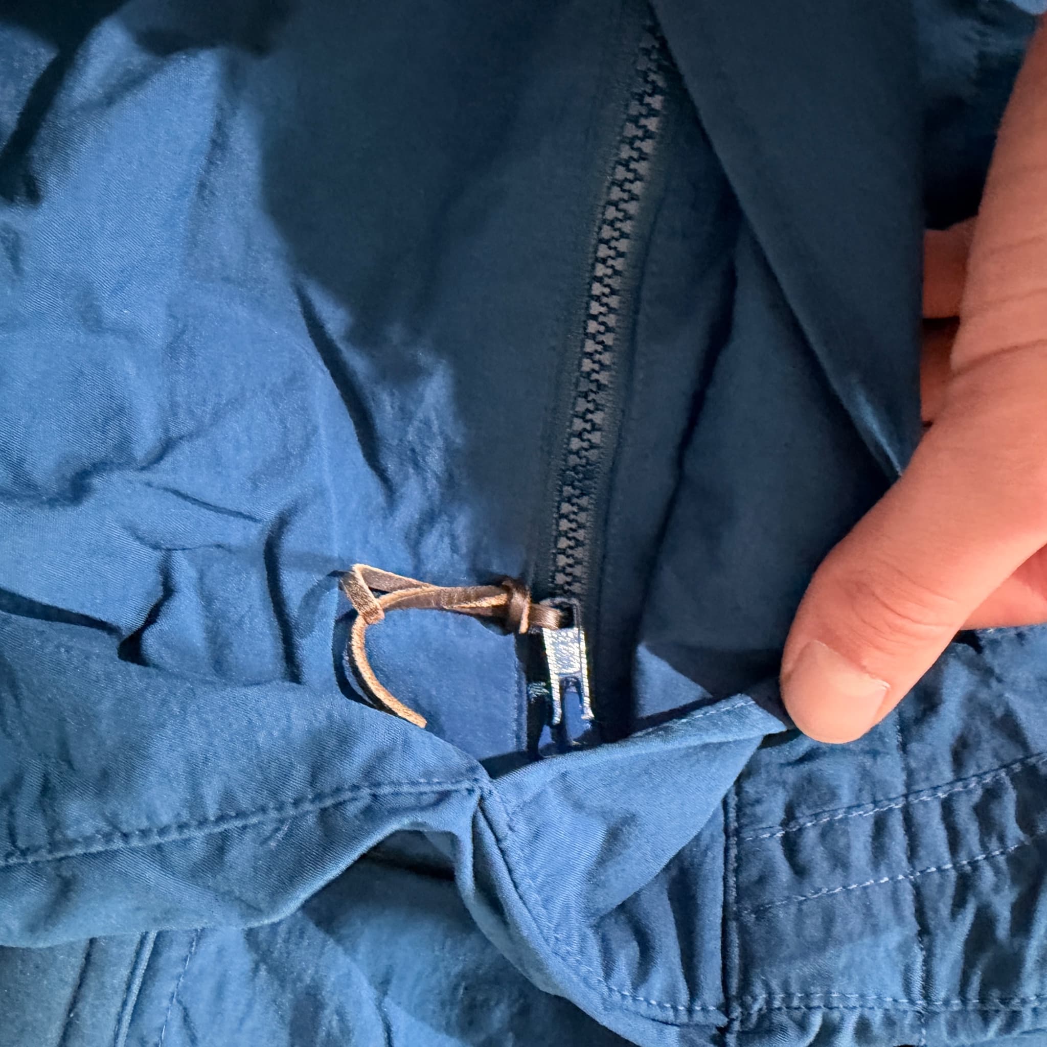 Vintage Timberland Weathergear Blue Nylon Field Jacket Size XS — photo 5 of 11