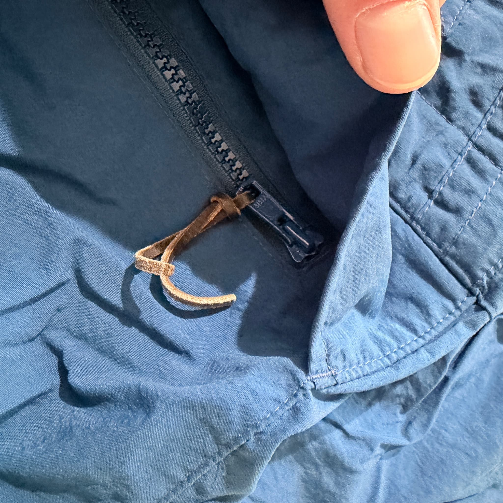 Vintage Timberland Weathergear Blue Nylon Field Jacket Size XS — photo 6 of 11