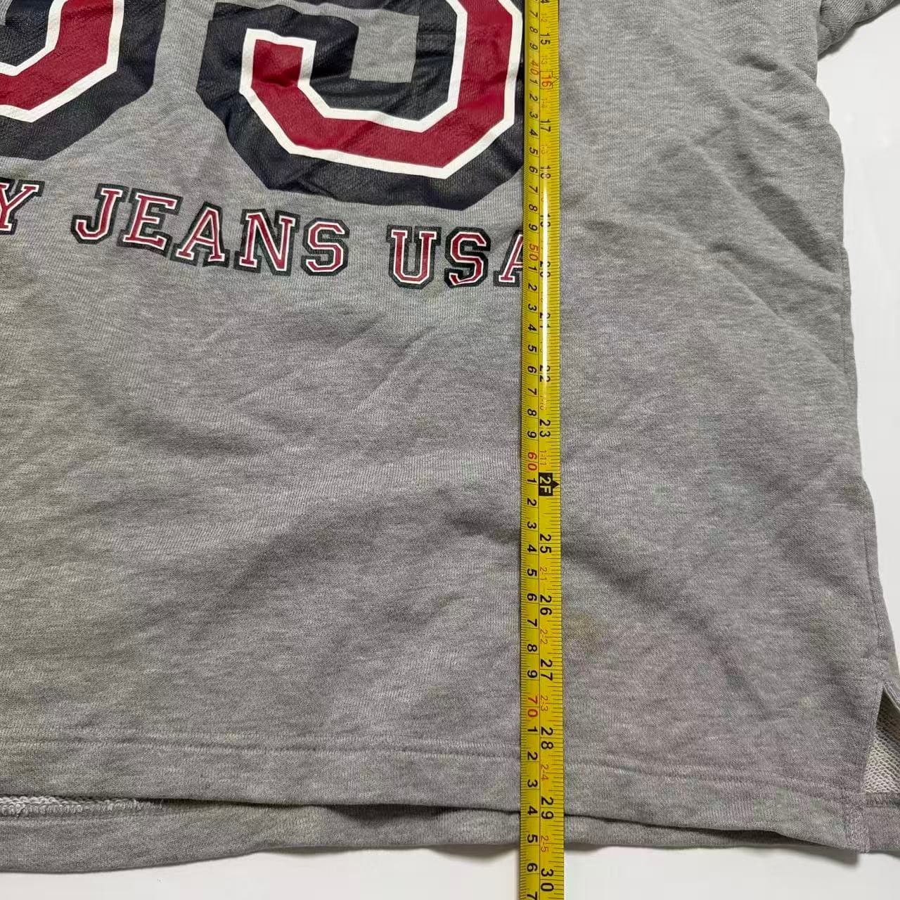 Vintage TOMMY JEANS Jeans 85 Graphic Sweatshirt Grey — photo 7 of 8