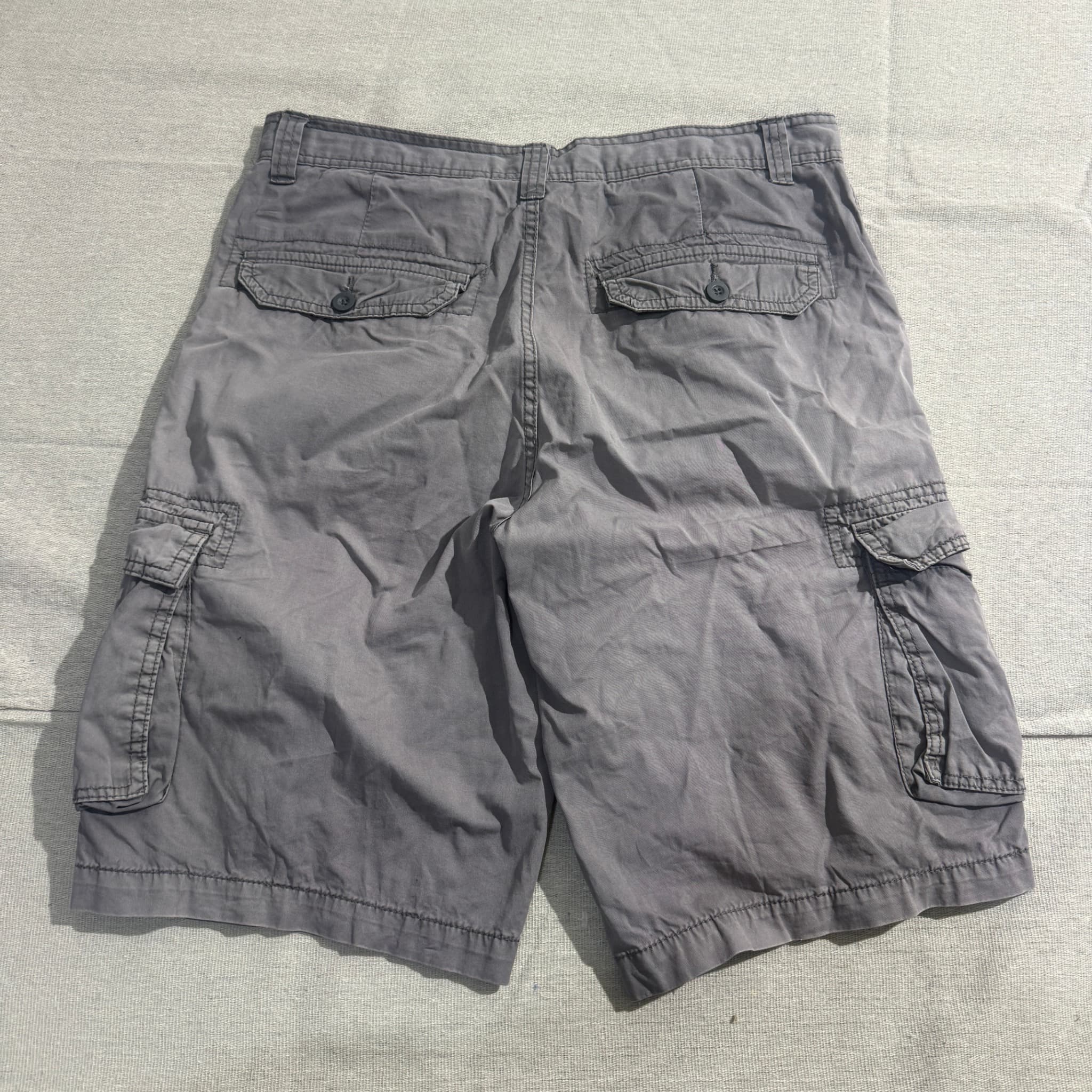 WESTBAY Men's Grey Cargo Shorts Size M — photo 5 of 6