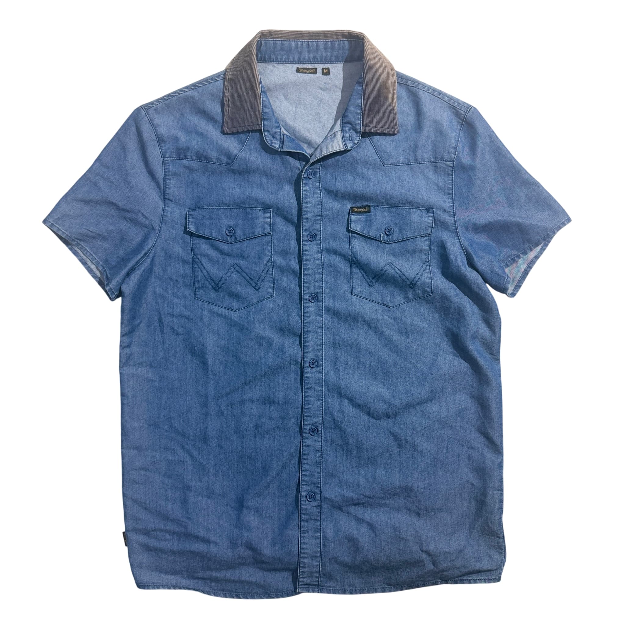Wrangler Men's Short Sleeve Western Denim Shirt — photo 1 of 7