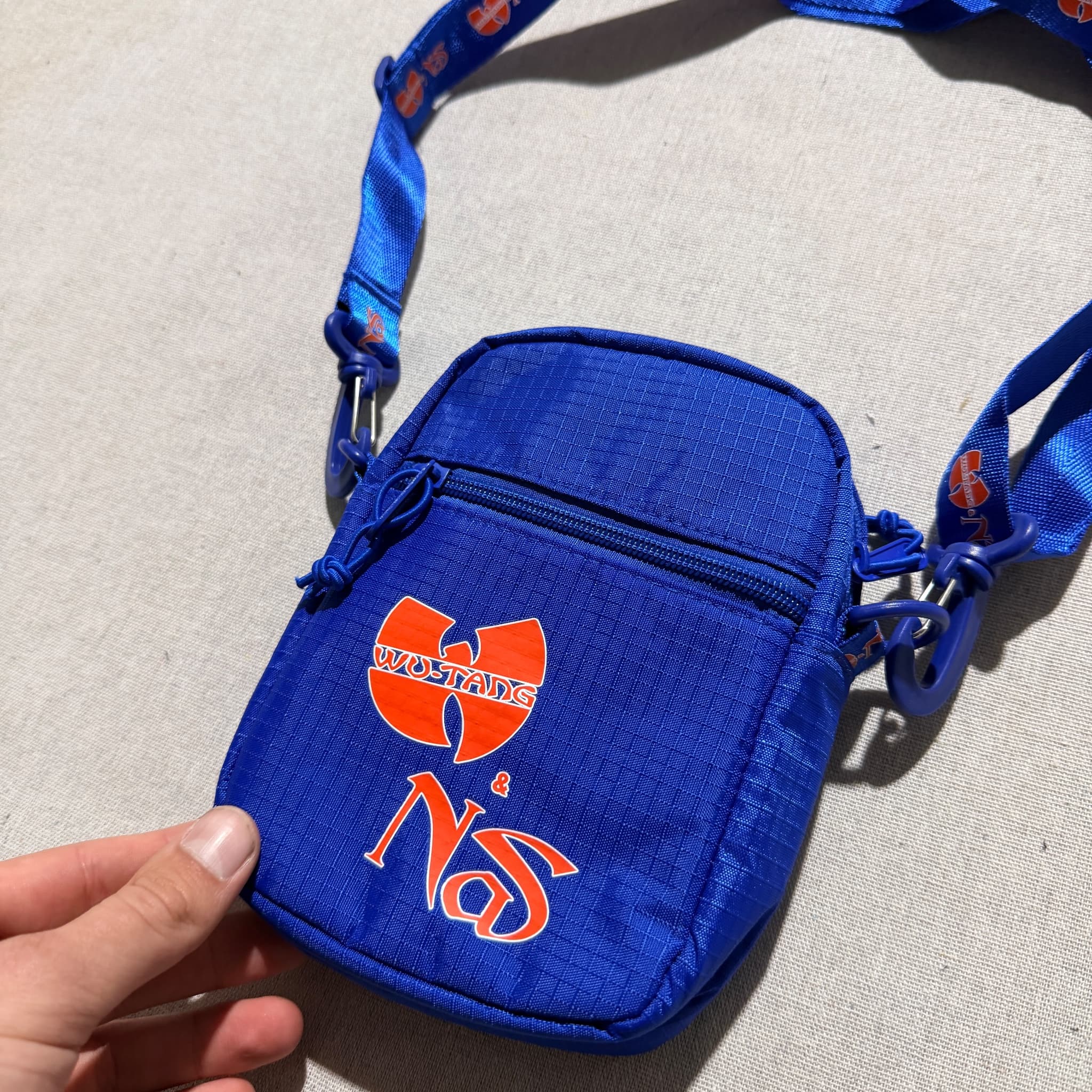 Wu-Tang Clan x Nas NY State of Mind Tour Crossbody Bag Blue VIP Exclusive — photo 2 of 6