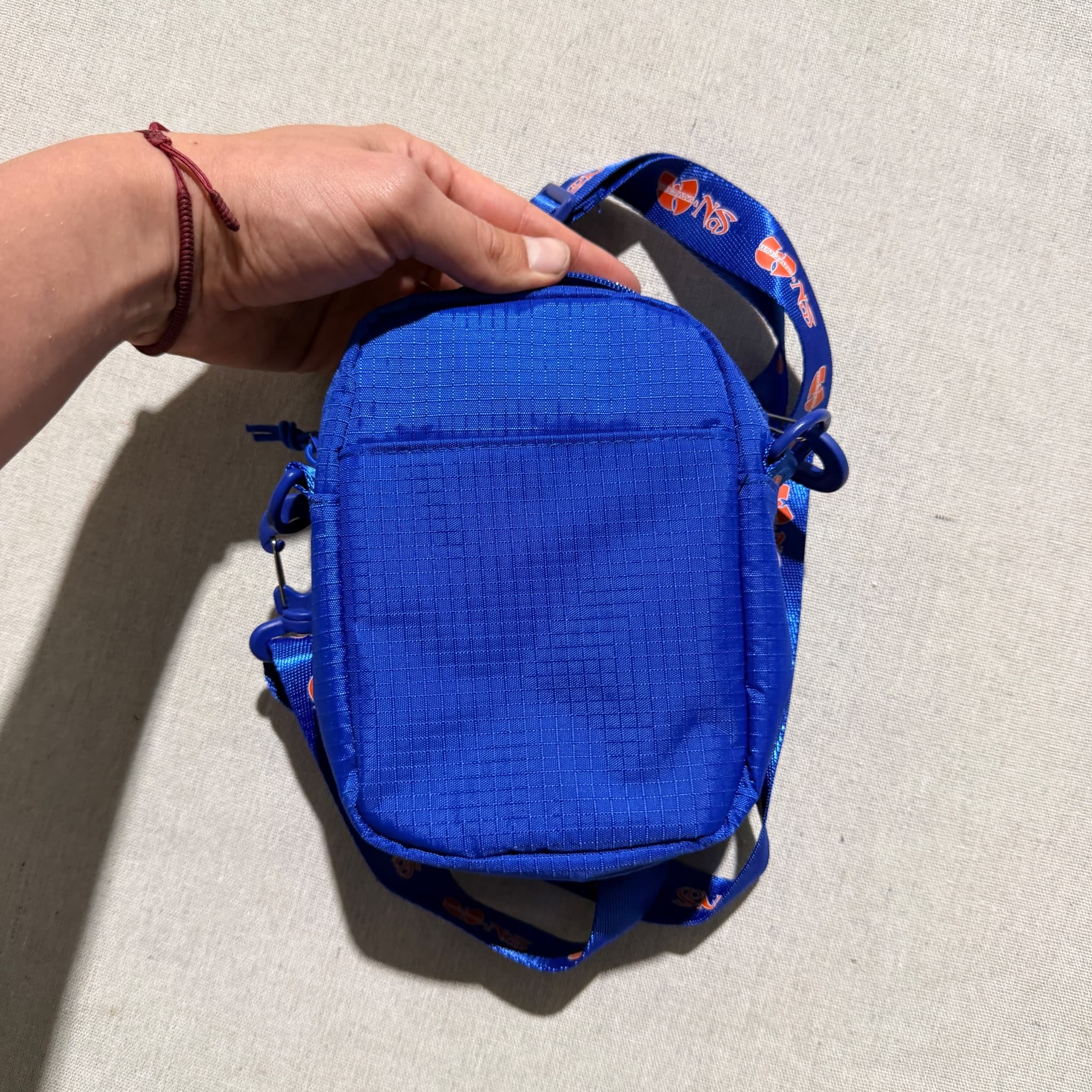 Wu-Tang Clan x Nas NY State of Mind Tour Crossbody Bag Blue VIP Exclusive — photo 5 of 6