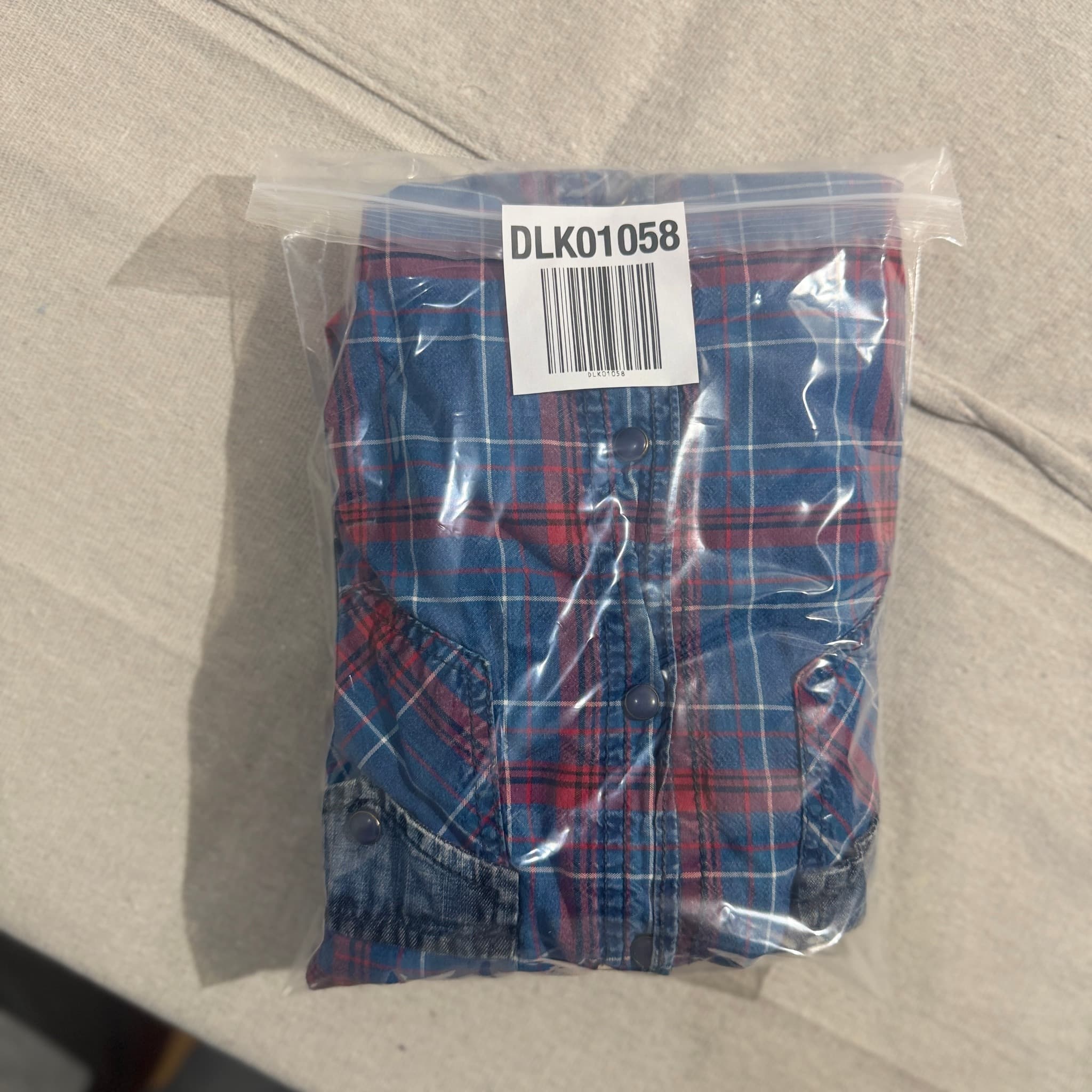 ZARA MAN Man Denim Collection Slim Fit Plaid Western Shirt — photo 10 of 11