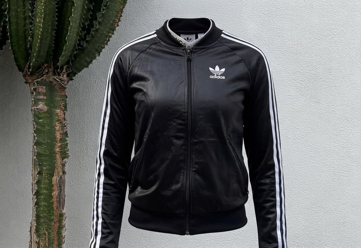 Adidas Originals Women's Satin SST Track Jacket Black — photo 1 of 3