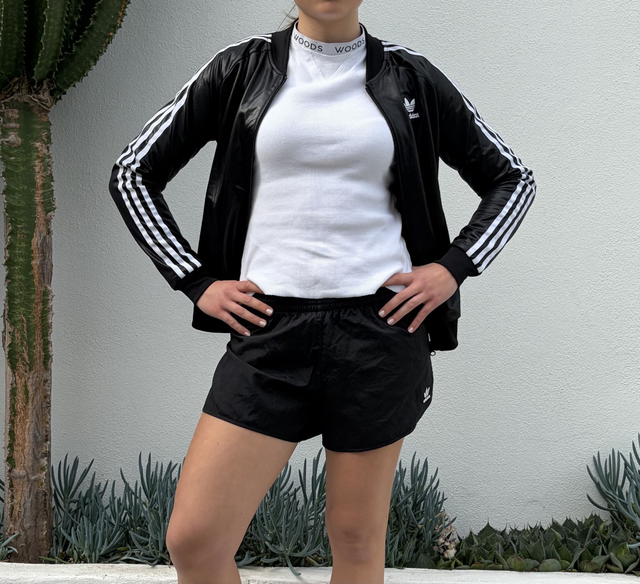 Adidas Originals Women's Satin SST Track Jacket Black — photo 2 of 3
