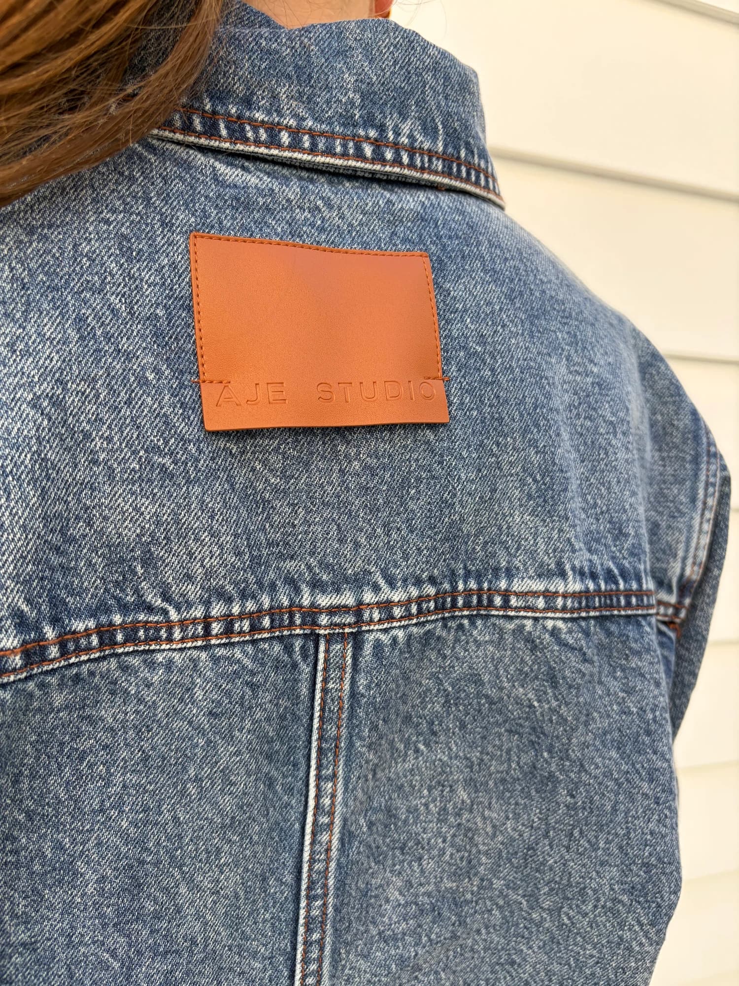 Aje Studio Junee Denim Shirt Dress — photo 6 of 6