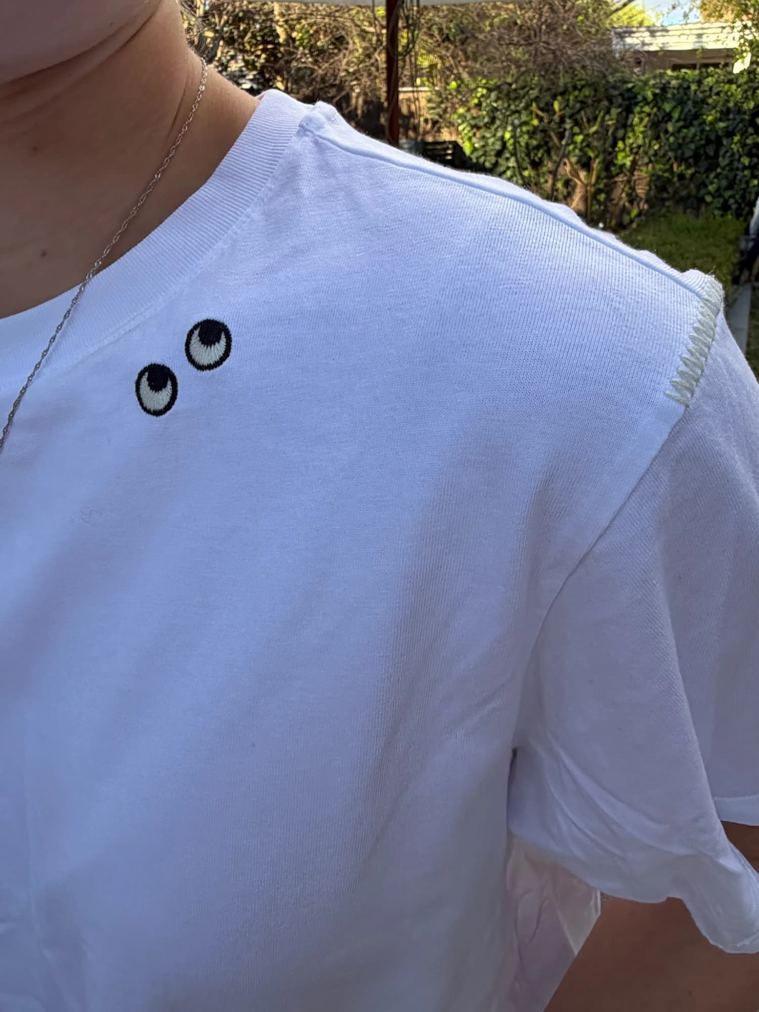 Anya Hindmarch x Uniqlo Embroidered T-Shirt — photo 4 of 4