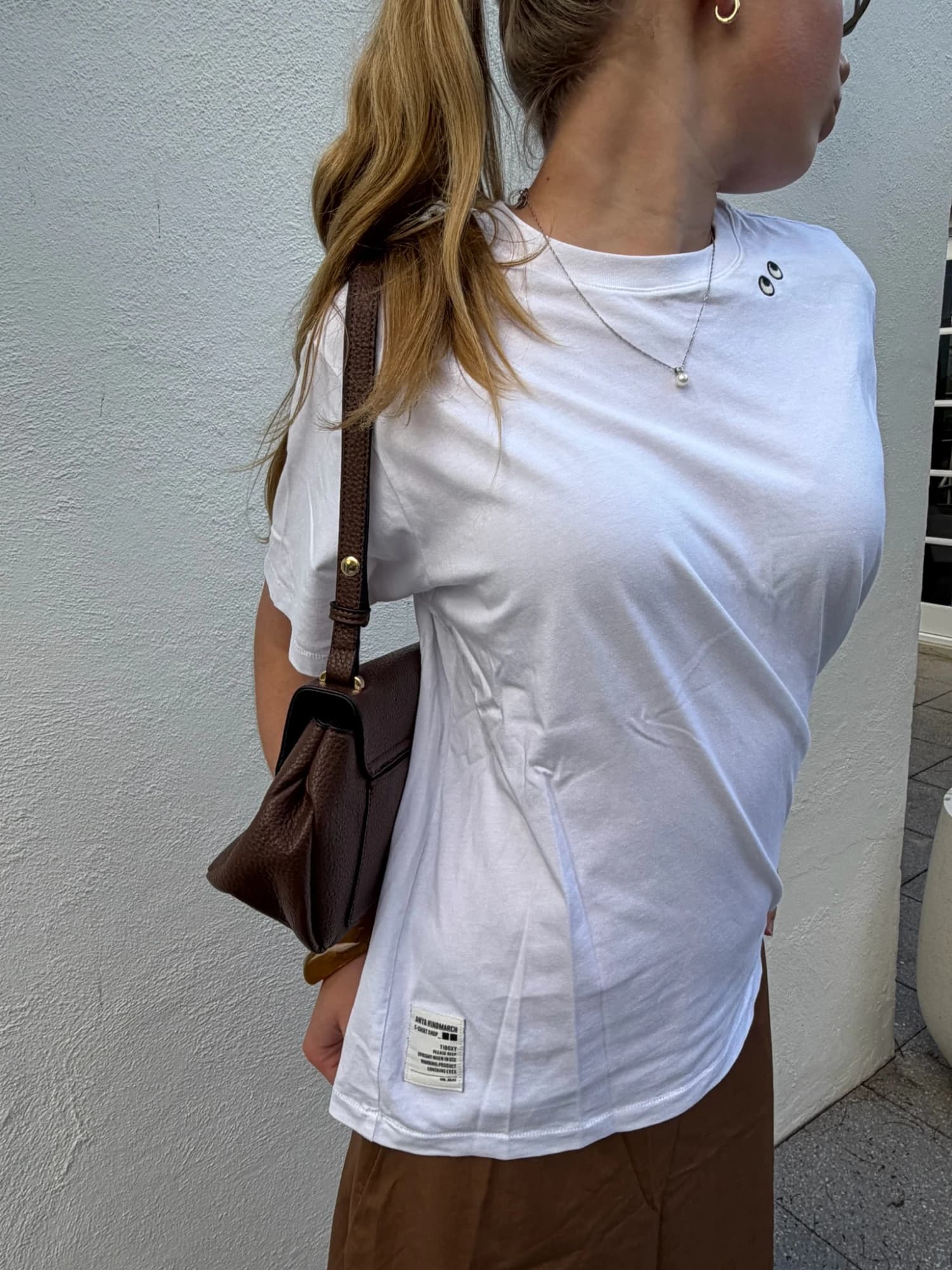 Anya Hindmarch x Uniqlo Embroidered T-Shirt — photo 1 of 4