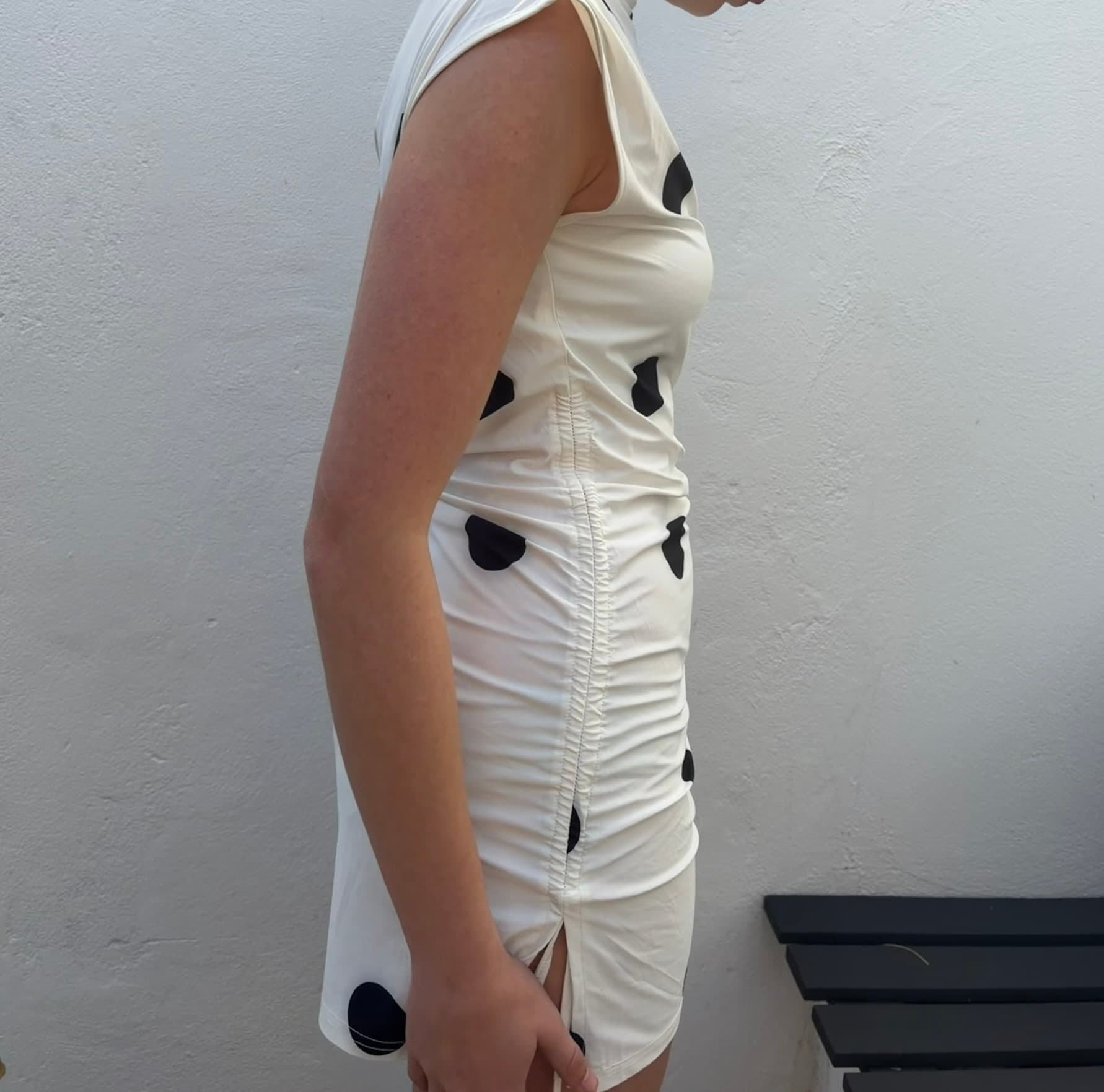 Lioness Palermo Mini Dress White Polka Dot — photo 3 of 5
