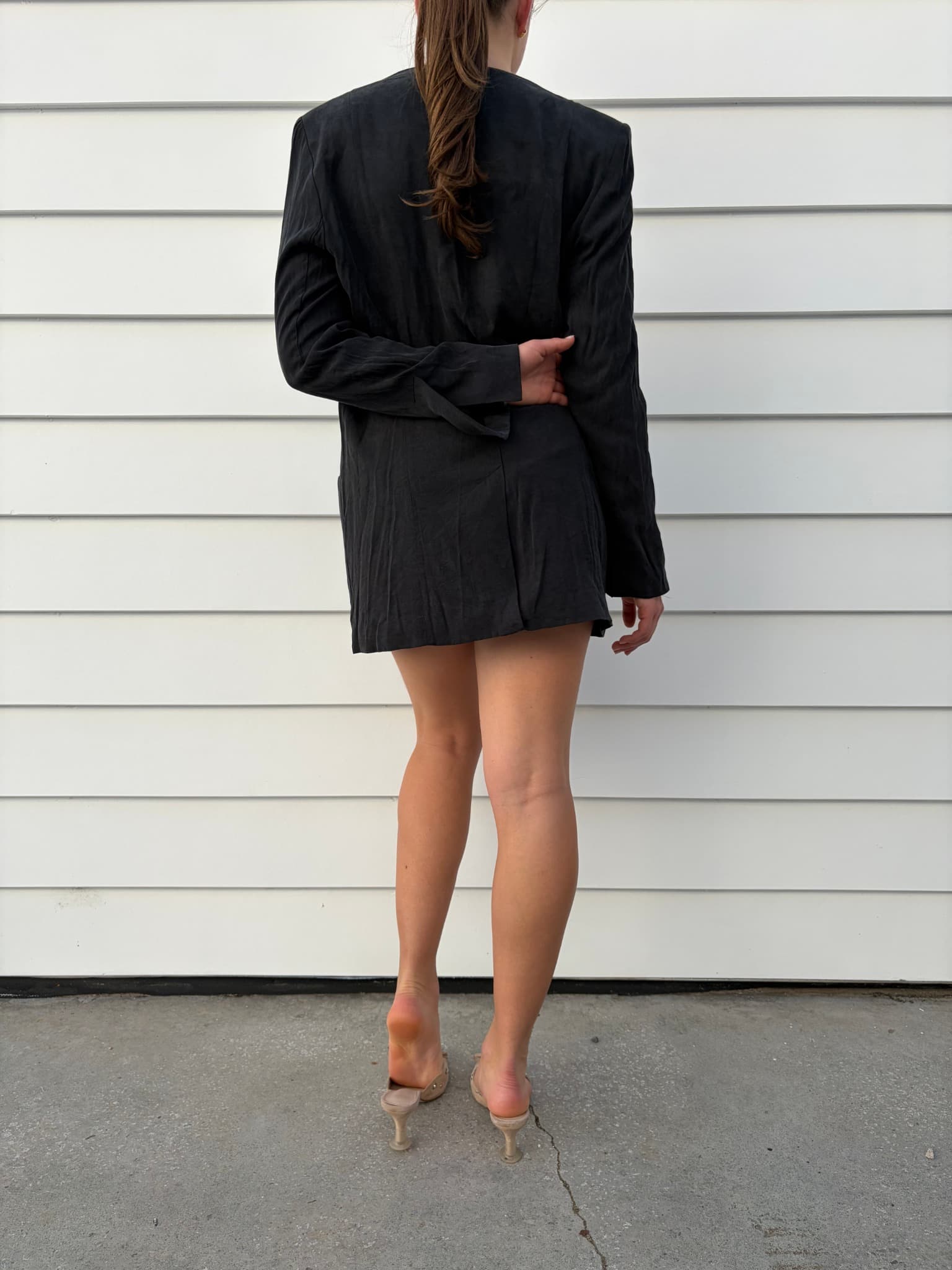 ST Agni Black Oversized Blazer — photo 3 of 3