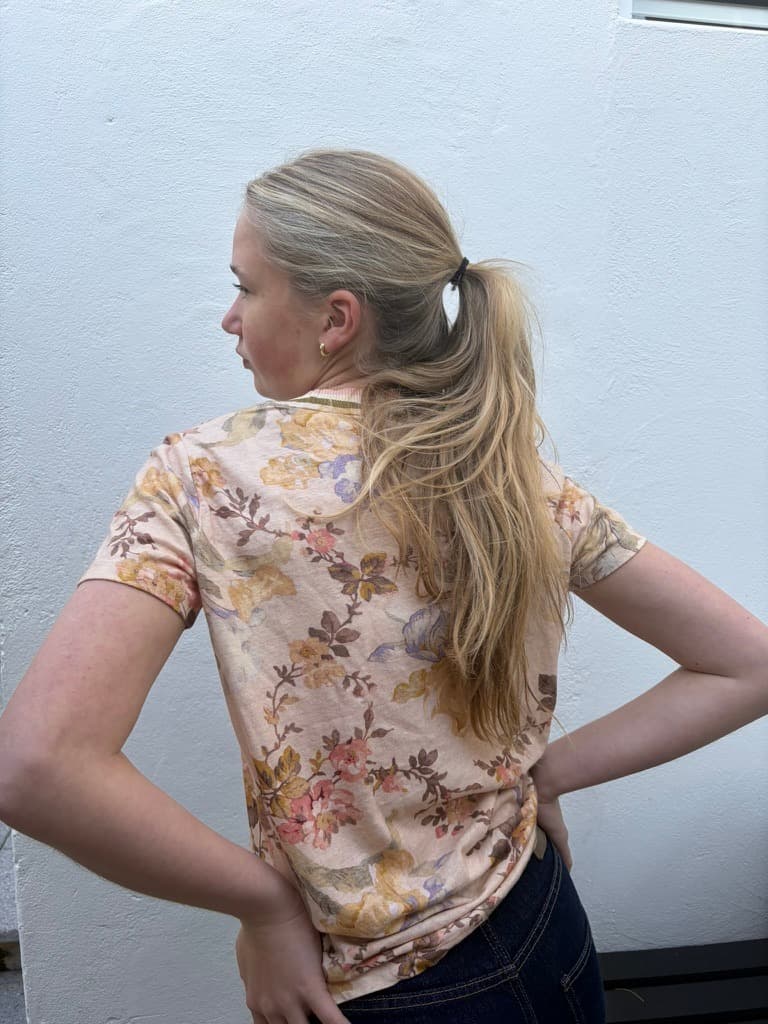 Zimmermann Vintage-Style Floral Shirt With Contrast Trim — photo 3 of 3