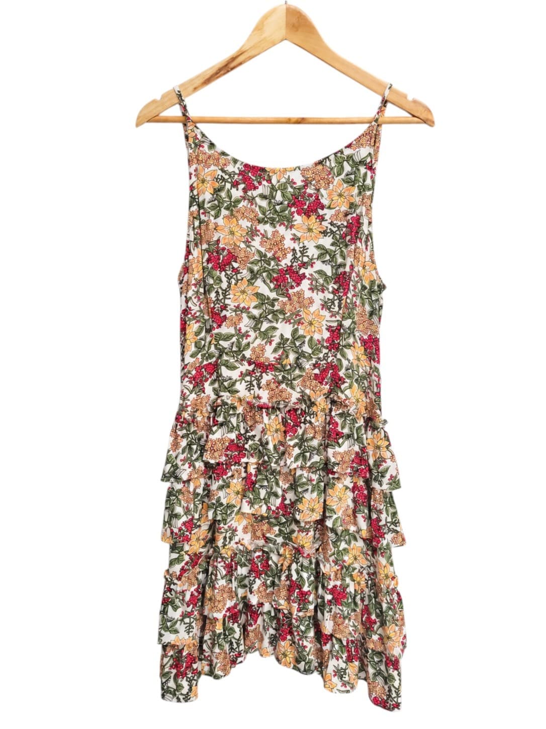 ATMOS&HERE Marcella Floral Tiered Frill Mini Dress BNWT Size 12 — photo 2 of 8