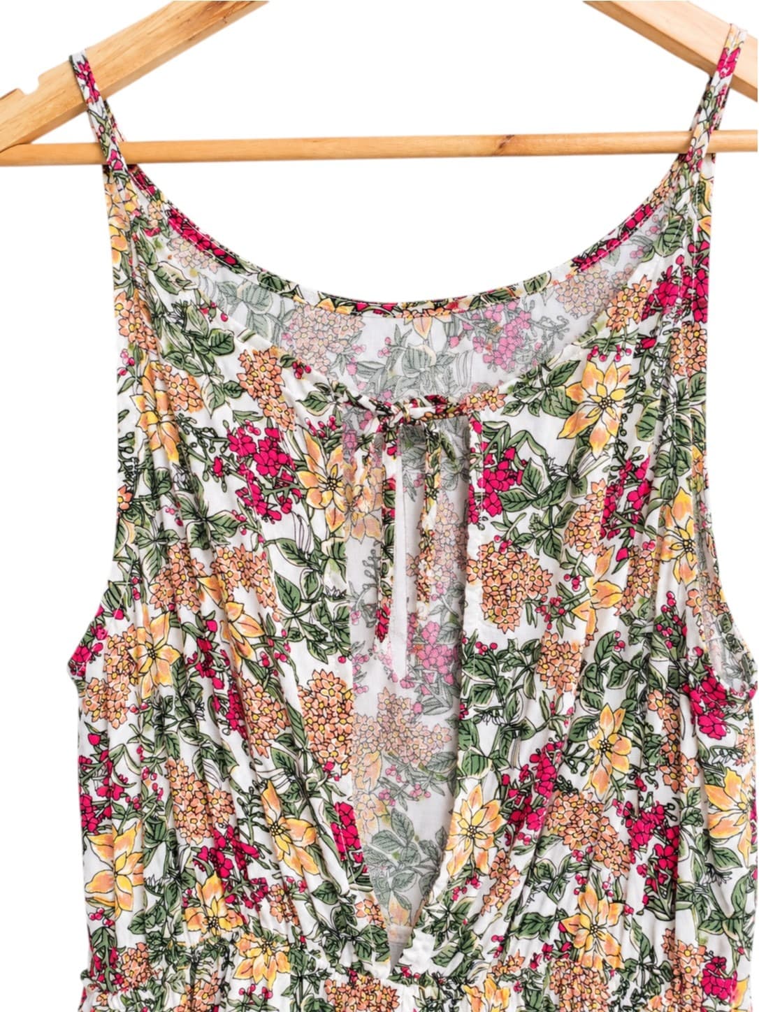 ATMOS&HERE Marcella Floral Tiered Frill Mini Dress BNWT Size 12 — photo 5 of 8