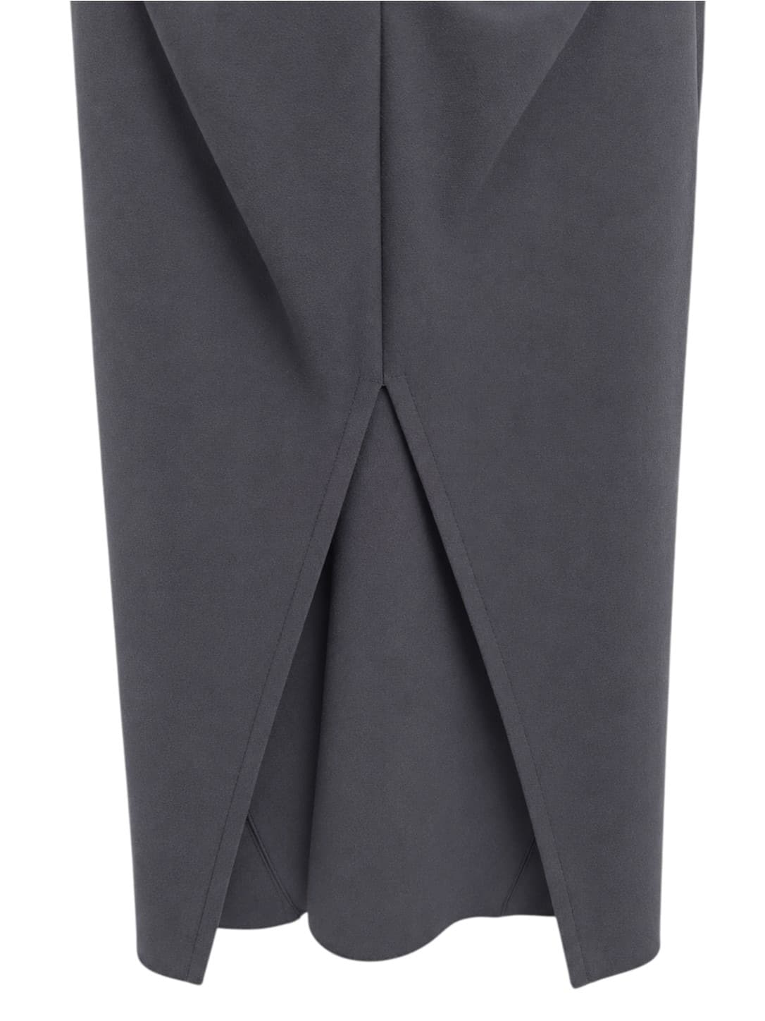 BEC + BRIDGE Womens Midi Dress Size 6 Black Cut Out Ruched Bodycon Formal — photo 3 of 6