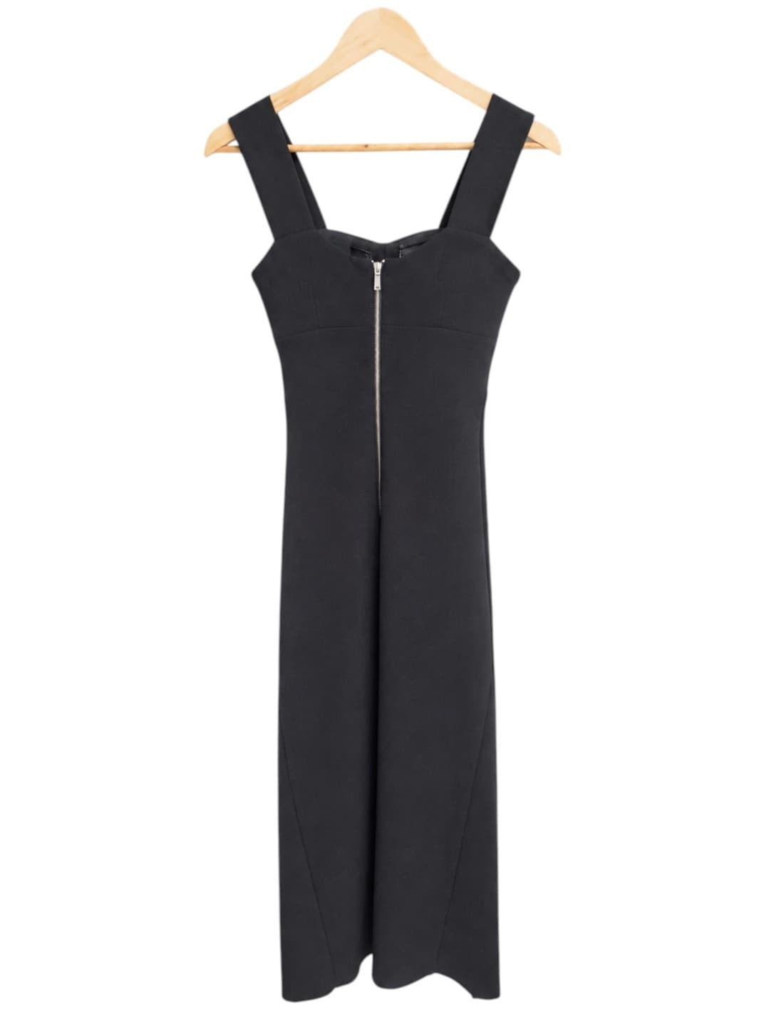 BEC + BRIDGE Womens Midi Dress Size 6 Black Cut Out Ruched Bodycon Formal — photo 4 of 6