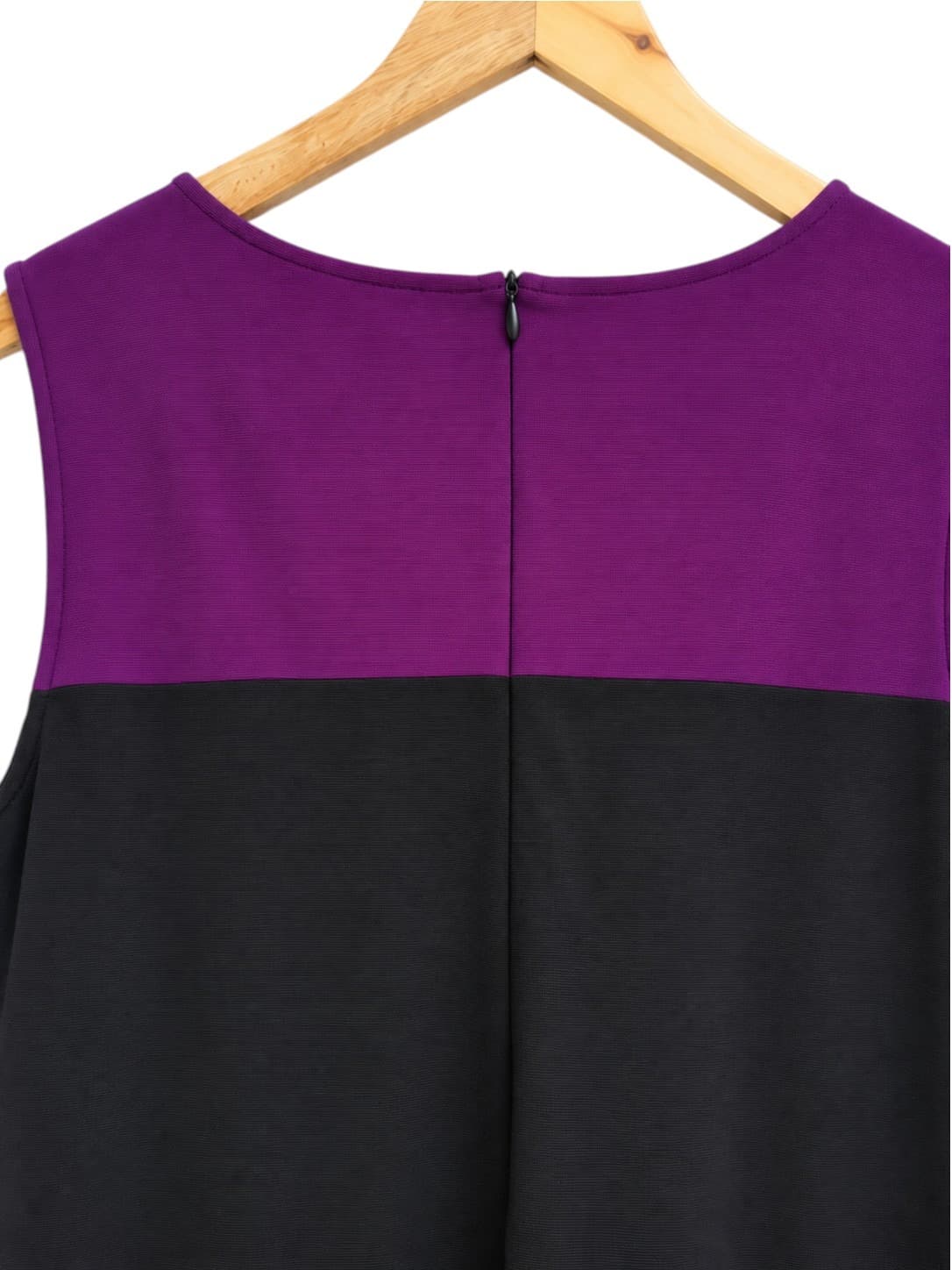 CORDELIA ST Purple Black Colour Block Sleeveless Shift Dress Size 14 — photo 4 of 7