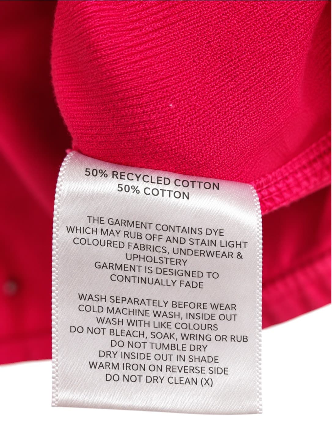 DAZIE Womens Denim Jacket Size 16 Hot Pink Oversized Utility Shacket Cotton — photo 8 of 9