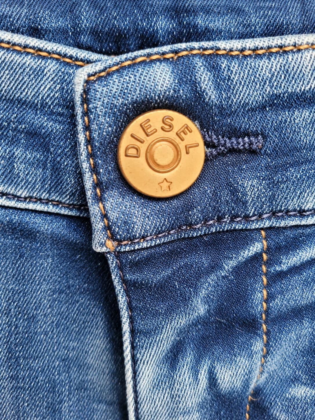 Diesel Skinzee Low Jeans Womens W28 L30 Blue Skinny Distressed Y2K Style — photo 3 of 7