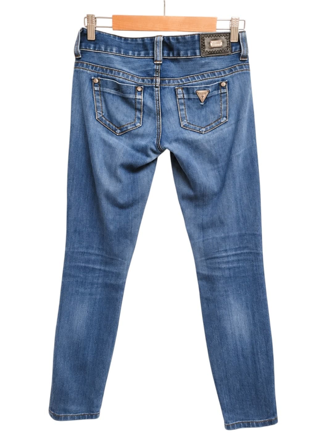 GUESS Premium Y2K Style Low Rise Skinny Jeans Blue Denim Womens 28 — photo 4 of 7