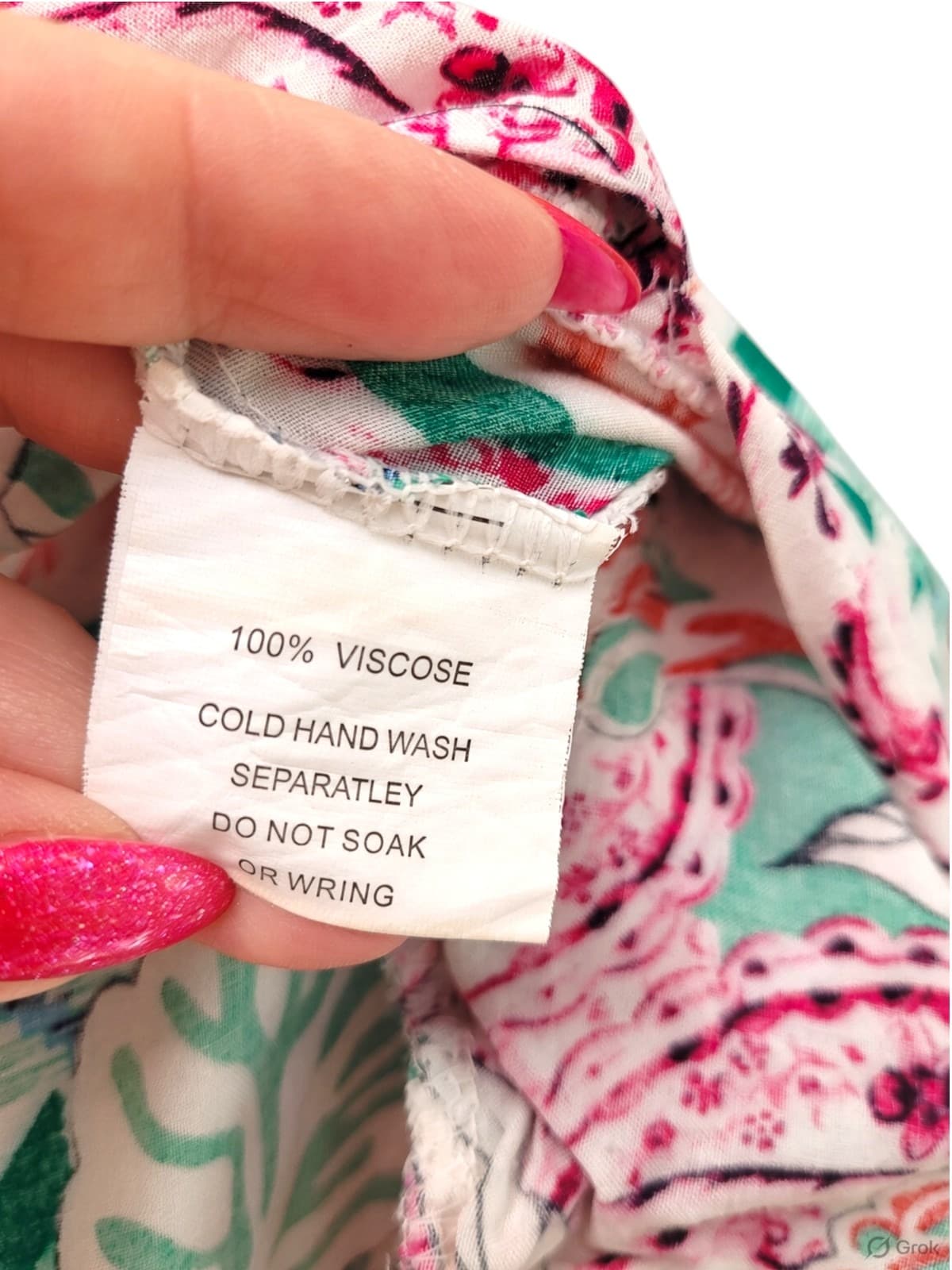 Label Of Love Patchwork Print Spaghetti Strap Maxi Dress — photo 3 of 8