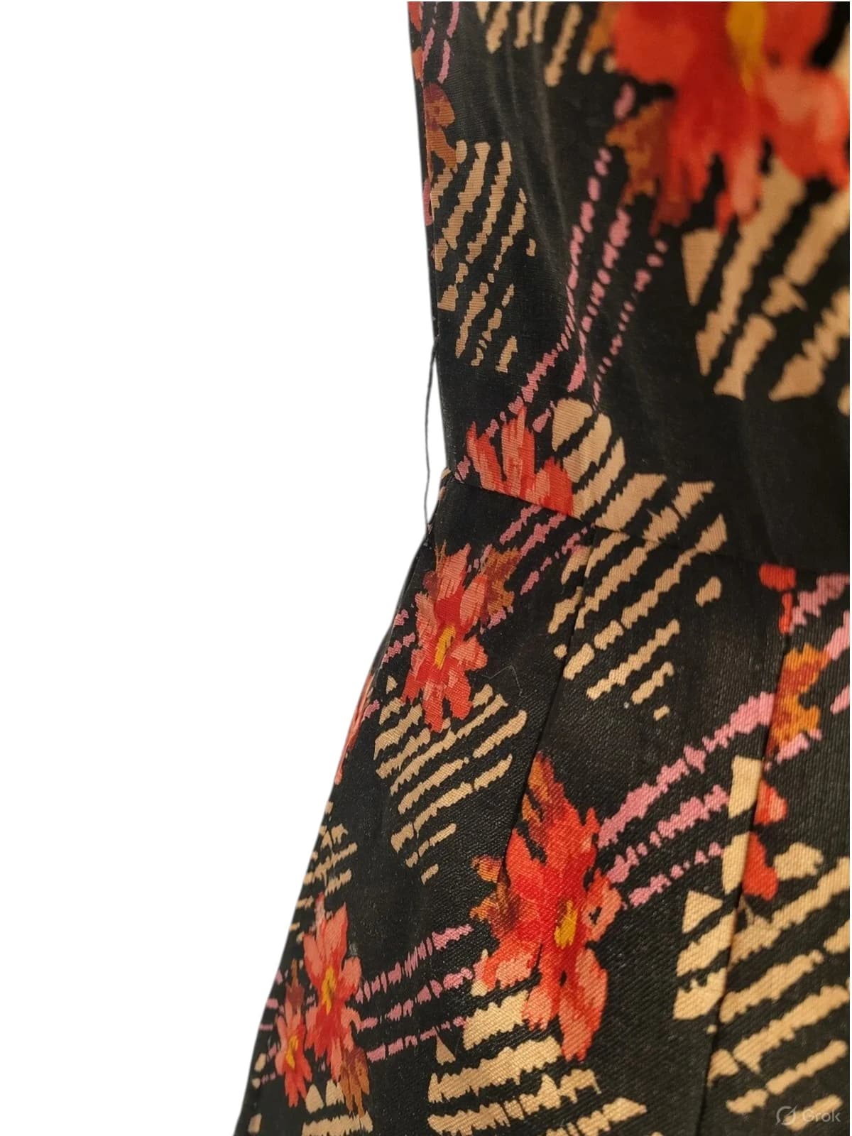 LADIES SHOP TOKYO 1970s Vintage Japanese Floral Shirt Dress Isetan Size 8 — photo 9 of 15
