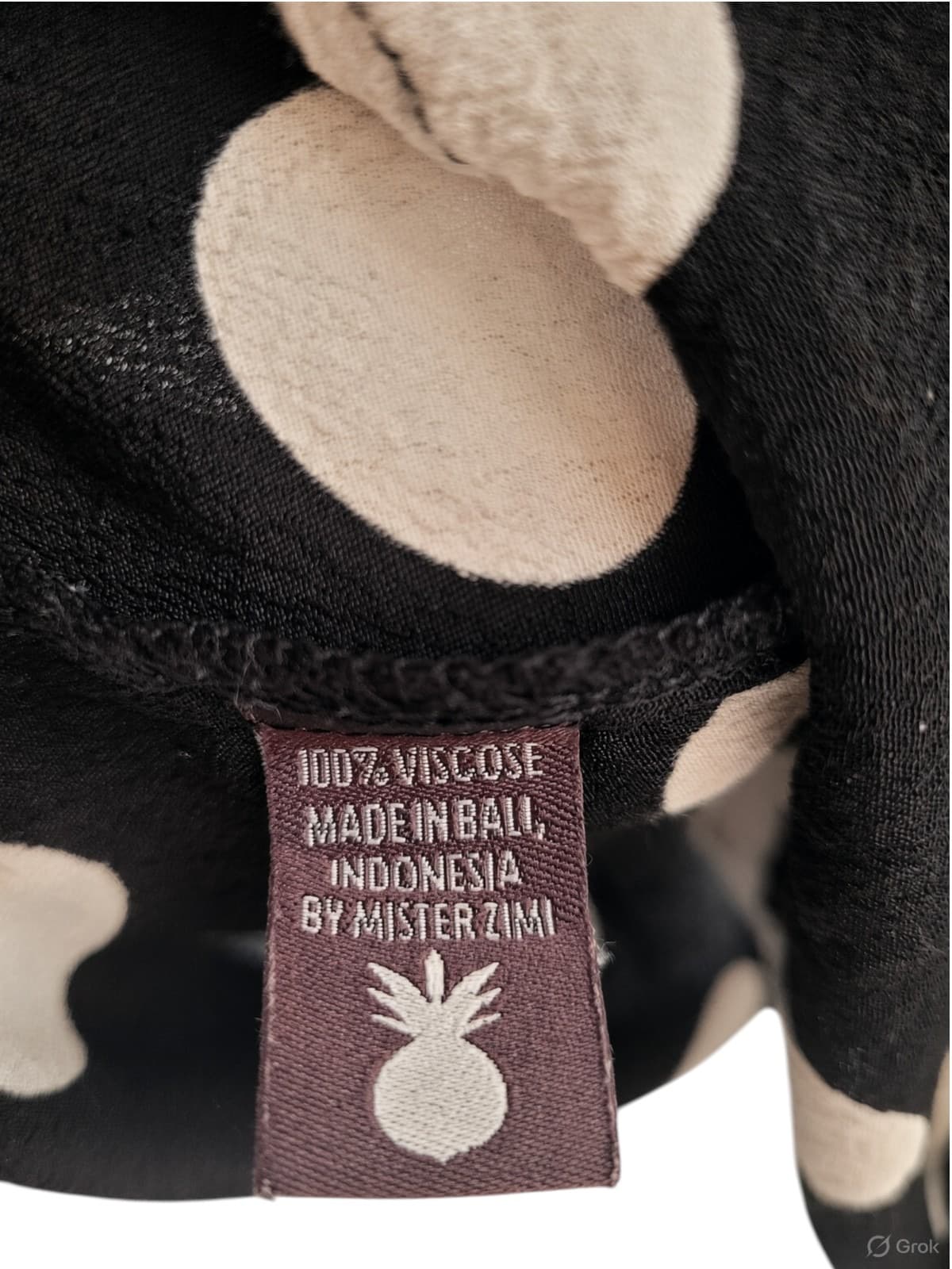 Mister Zimi Black & White Polka Dot Shift Dress Size 10 — photo 5 of 7