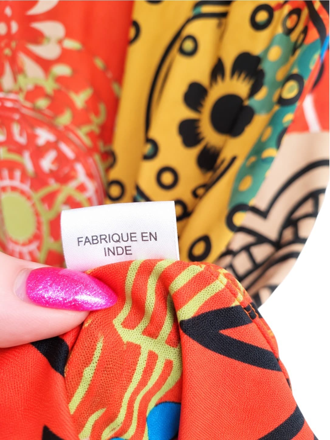 MODE MATTERS Colourful Abstract Print Long Sleeve Midi Dress S/M BNWT — photo 6 of 6