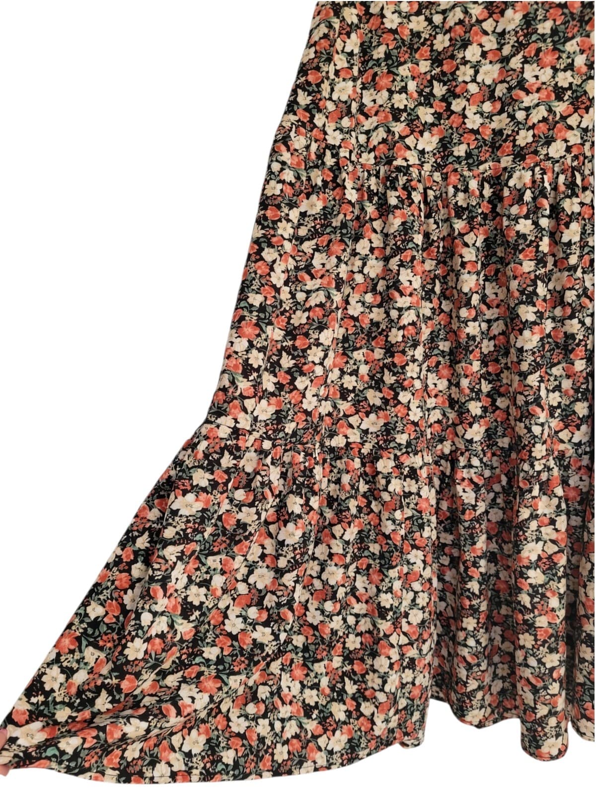 Paper Heart Floral Tiered Midi Skirt Size 8 — photo 3 of 8