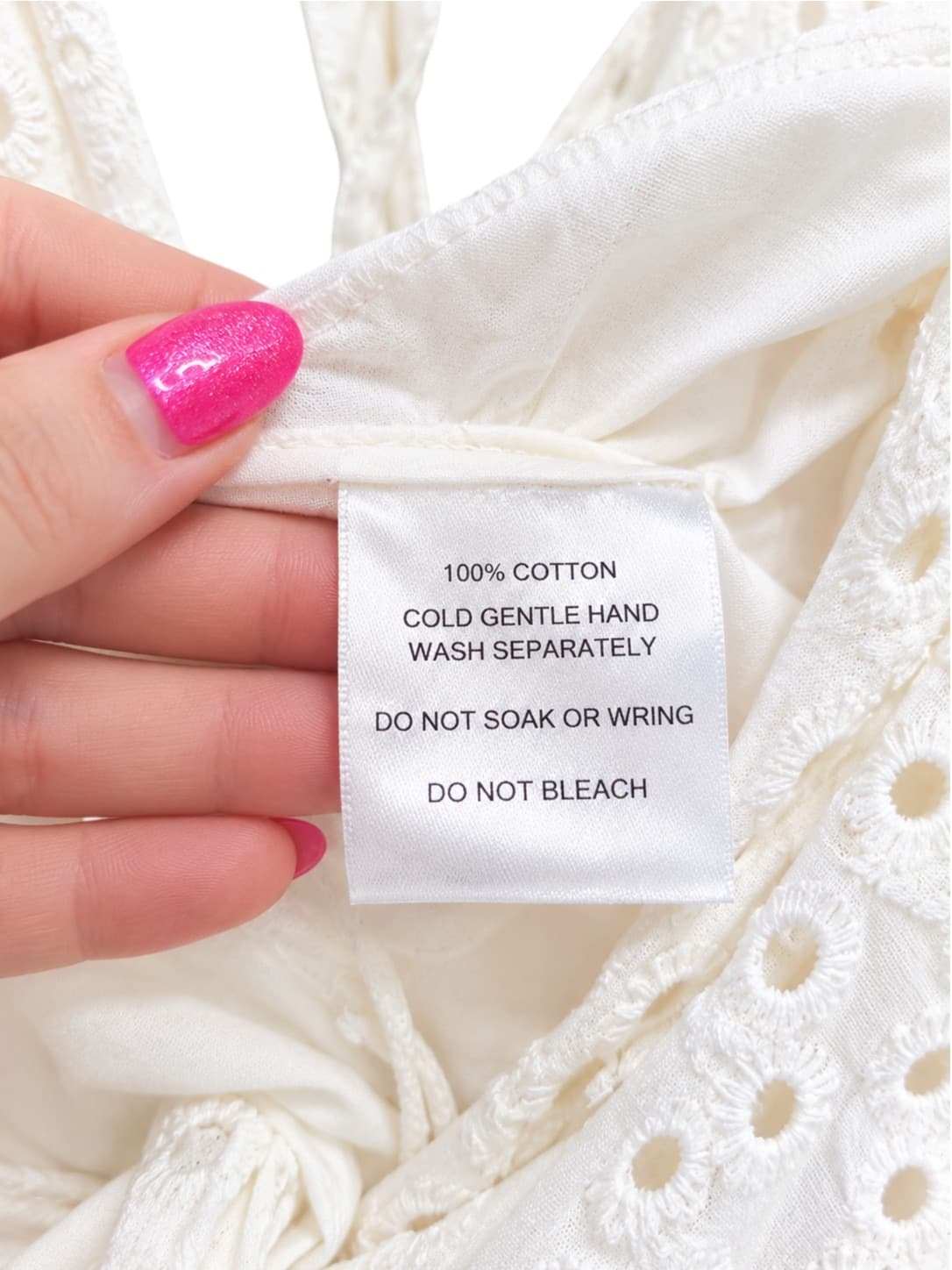 PETAL + PUP Louisa White Broderie Anglaise Tiered Midi Dress BNWT Size 10 — photo 10 of 10