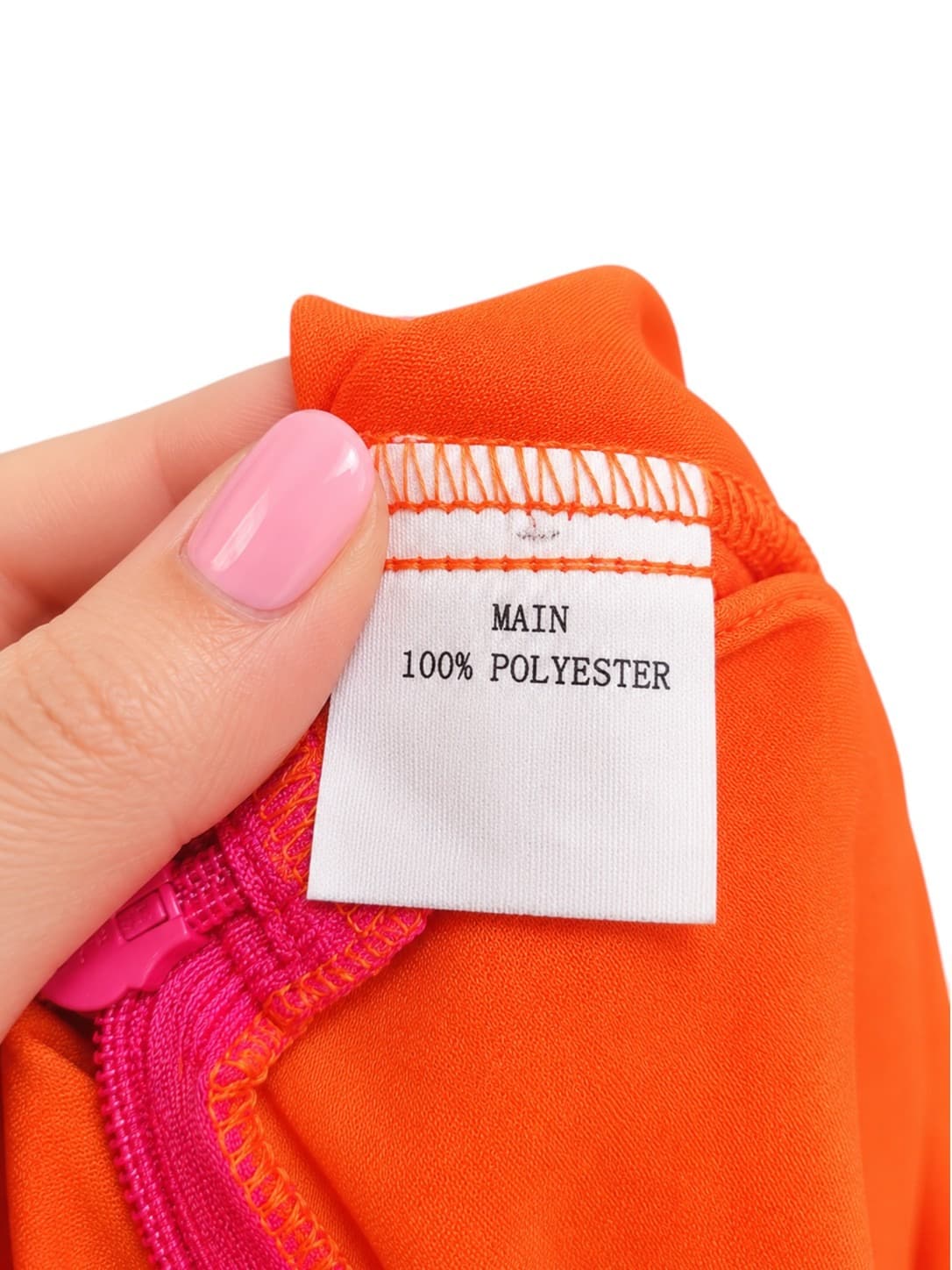 Petal & Pup Satin Maxi Shirt Dress Pink Orange Colour Block Belted Womens S — photo 9 of 10