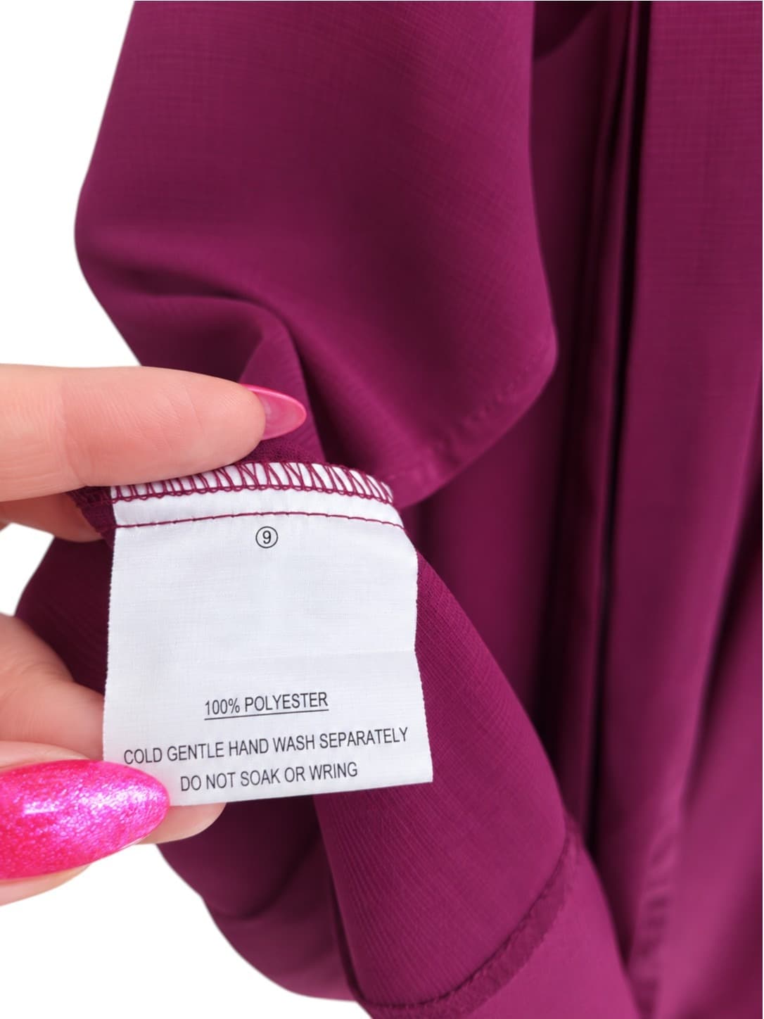 PILGRIM Purple Flutter Sleeve Ruffle Wrap Style Midi Dress Size 14 — photo 7 of 8
