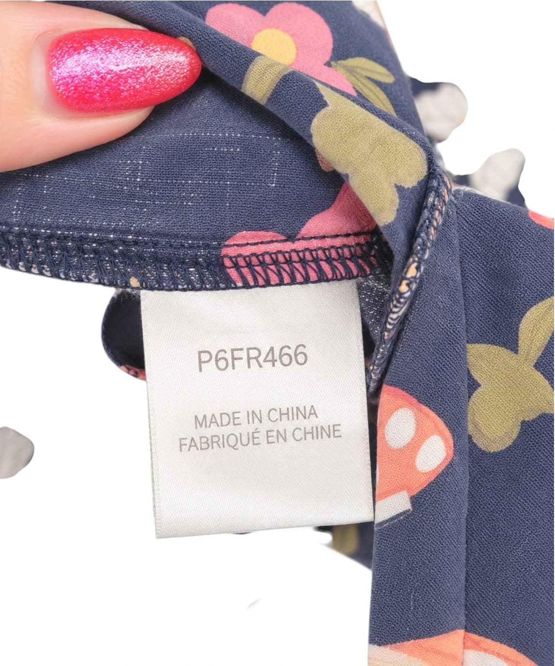 PRINCESS HIGHWAY Navy Apple Pocket Watch Novelty Print Dress Size 10 — photo 9 of 9